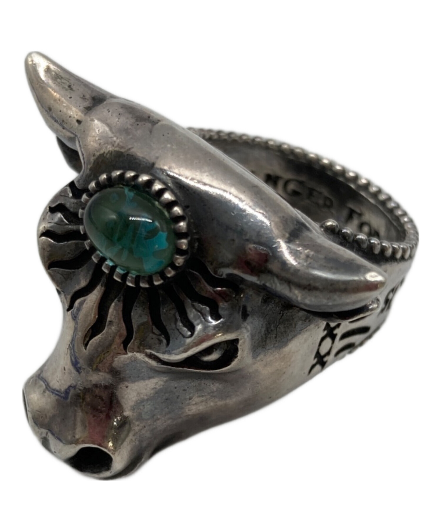 中古・古着通販】GUCCI (グッチ) ブルヘッドリング/anger forest