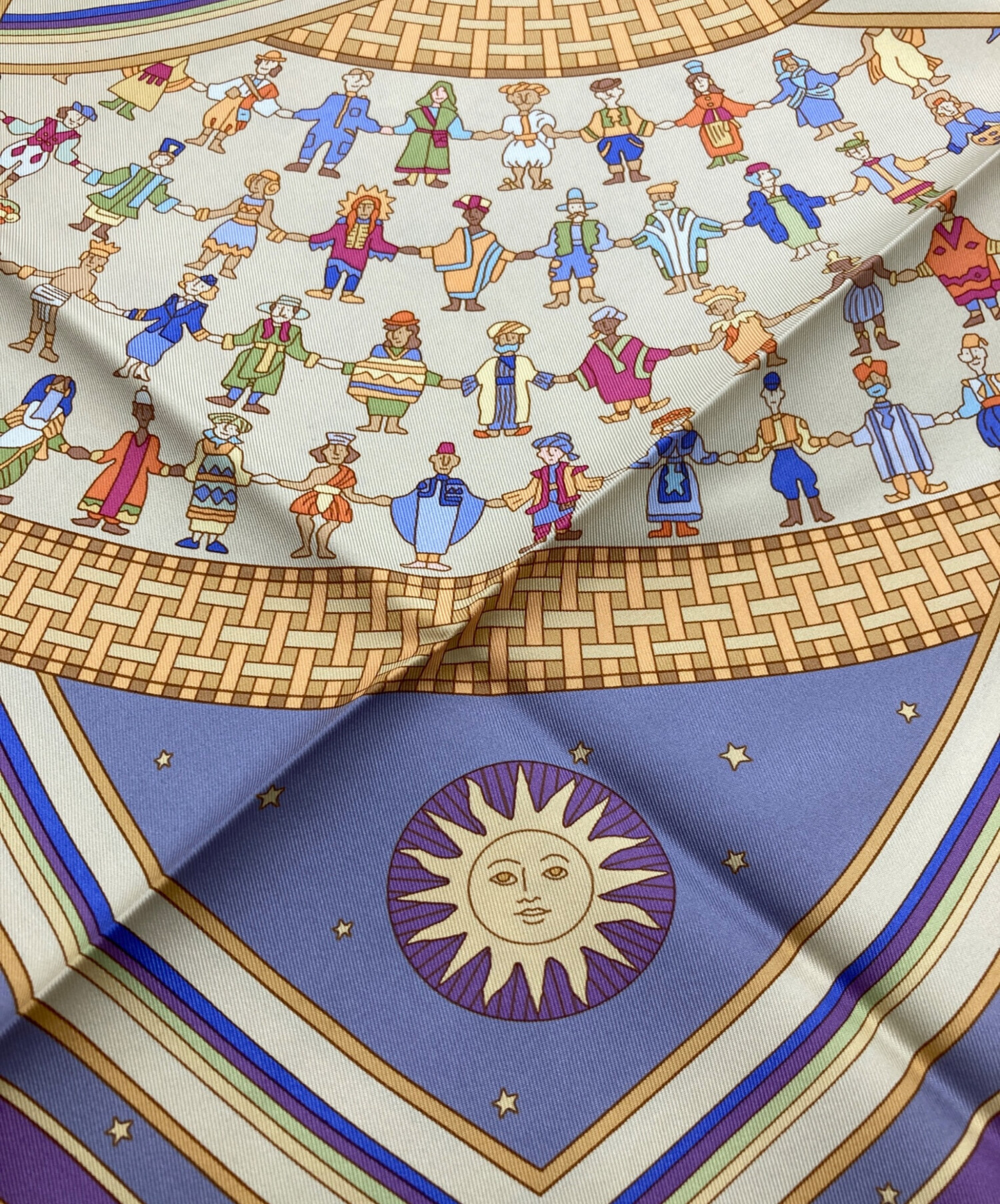 中古・古着通販】HERMES (エルメス) DONNER LA MAIN/シルクスカーフ(手