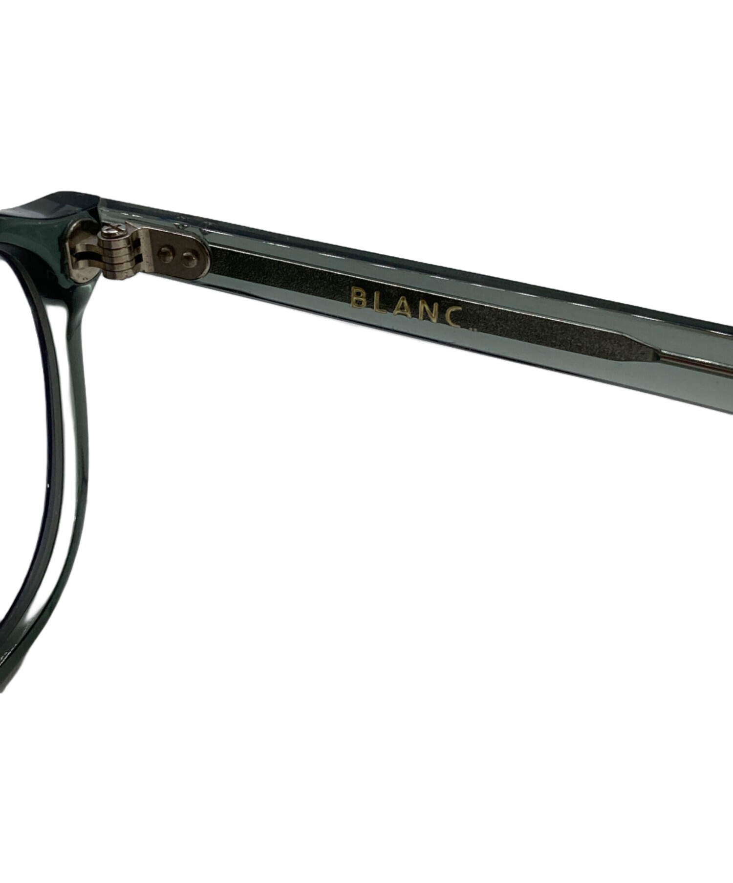 中古・古着通販】BLANC (ブラン) TEALサングラス グレー サイズ:48□22