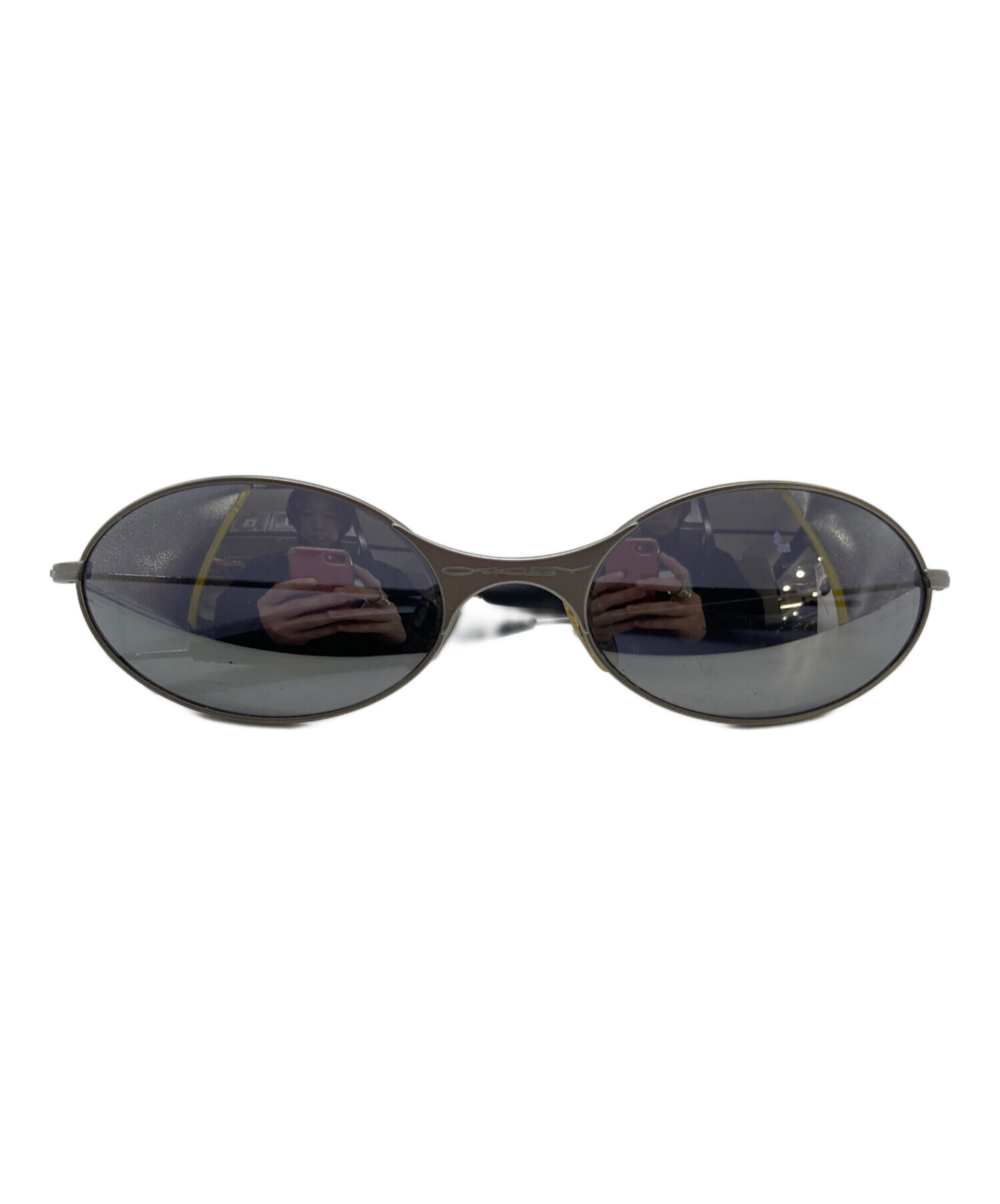 中古・古着通販】OAKLEY (オークリー) e-wireメタルフレームサングラス
