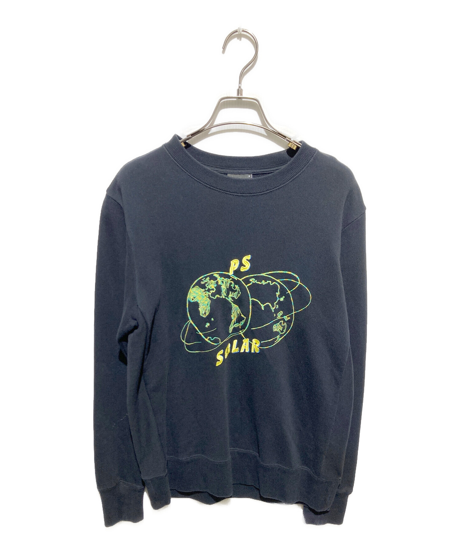 PS by Paul Smith ピーエスバイポールスミス スウェット S 黒 【古着】【中古】【送料無料】 中古・古着通販】Paul Smith (ポールスミス) クルーネックスウェット