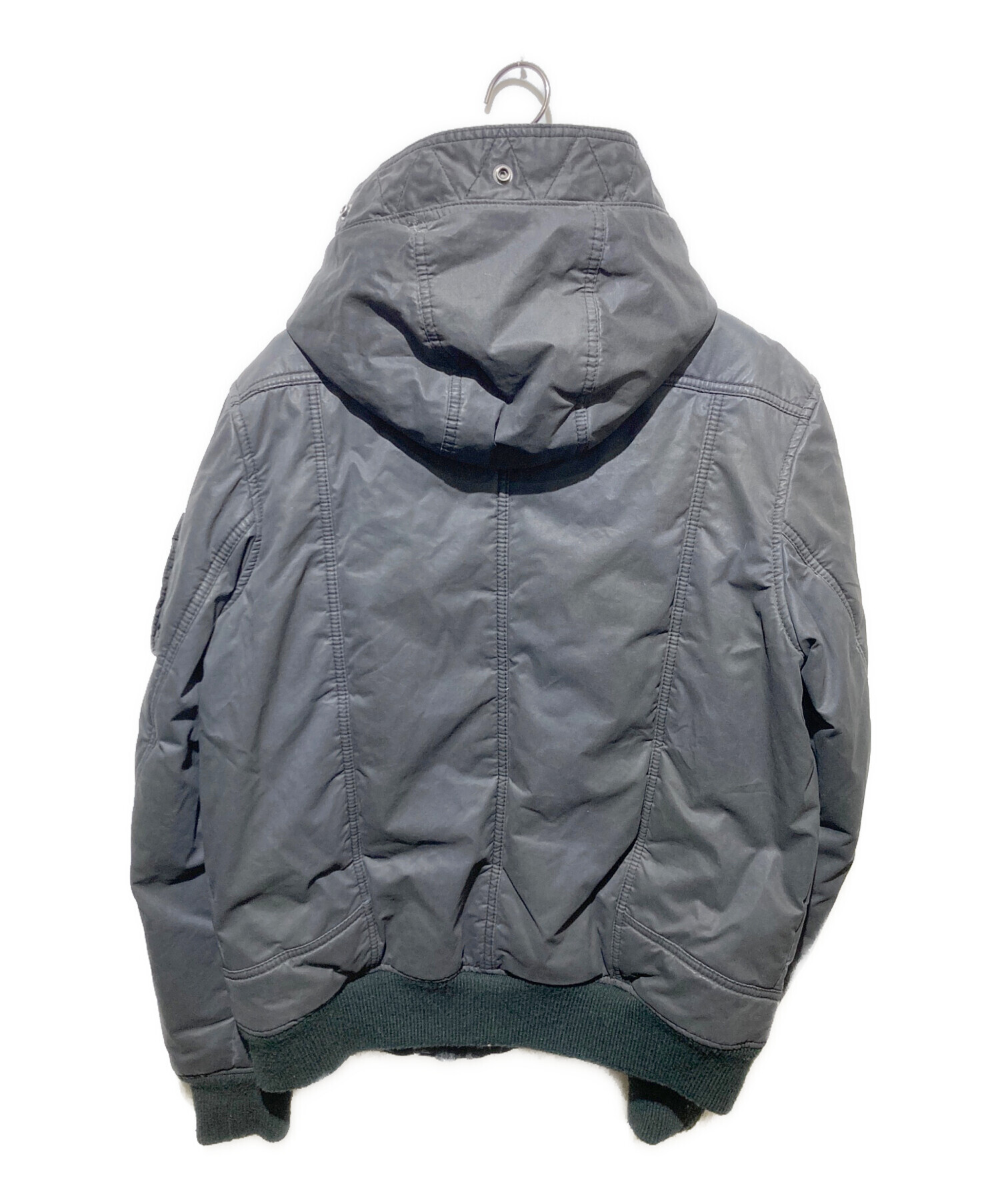 中古・古着通販】DIESEL (ディーゼル) フライトジャケット ブラック