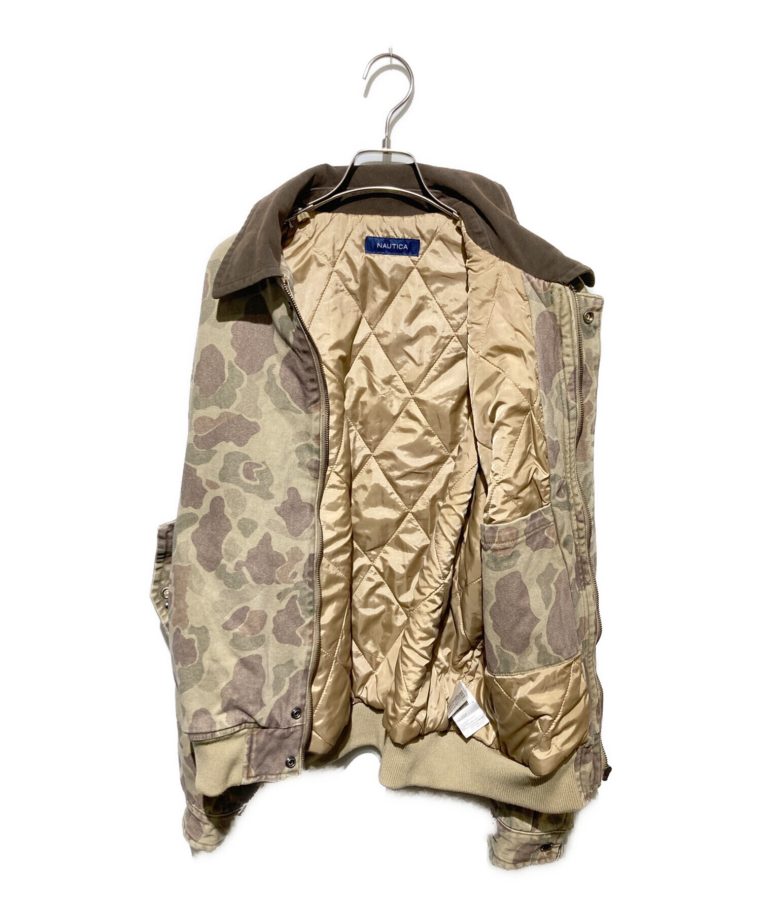 中古・古着通販】NAUTICA (ノーティカ) カモ柄ボンバージャケット