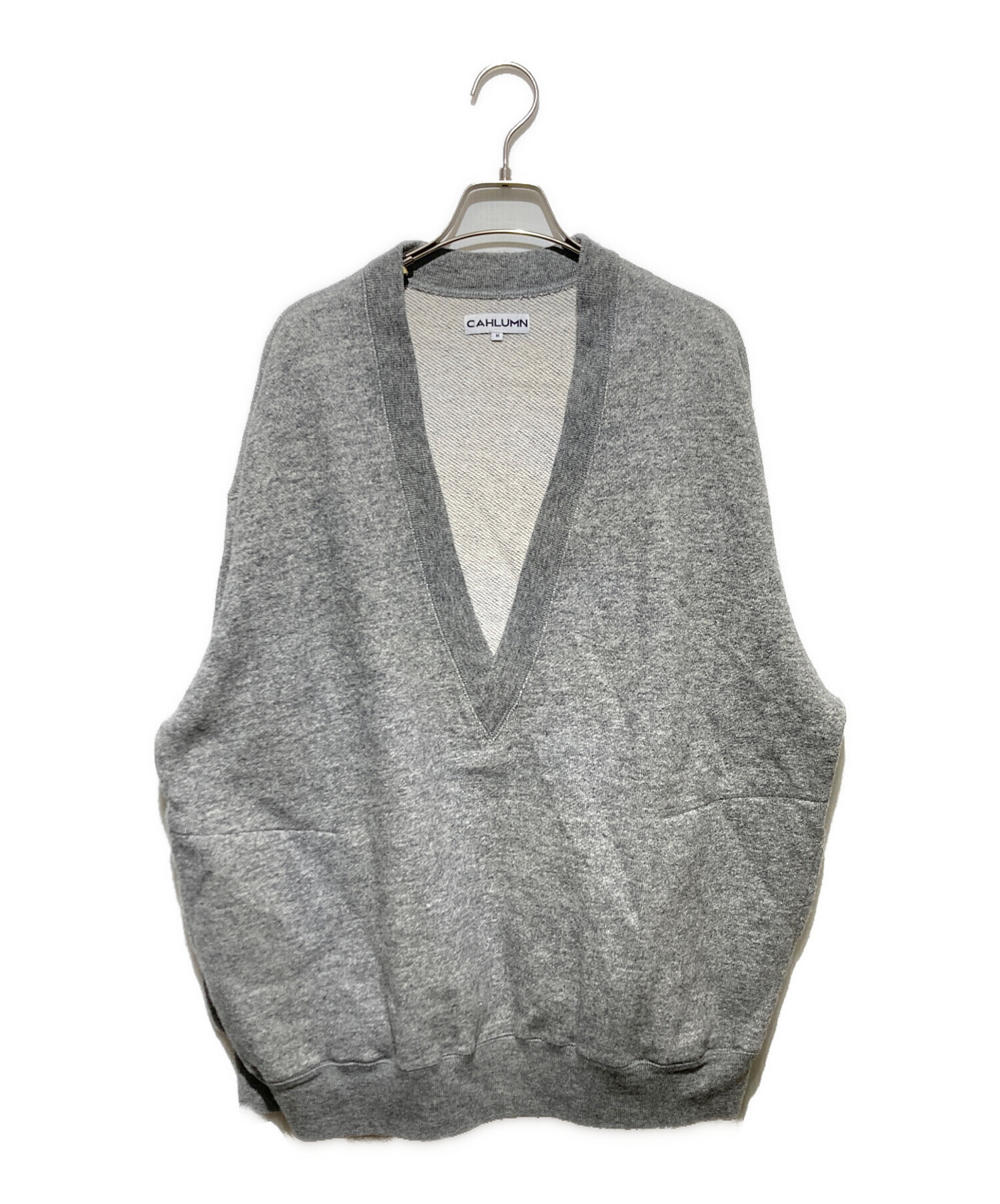 中古・古着通販】CAHLUMN (カウラム) Merino Wool＋Cotton Loop Back V