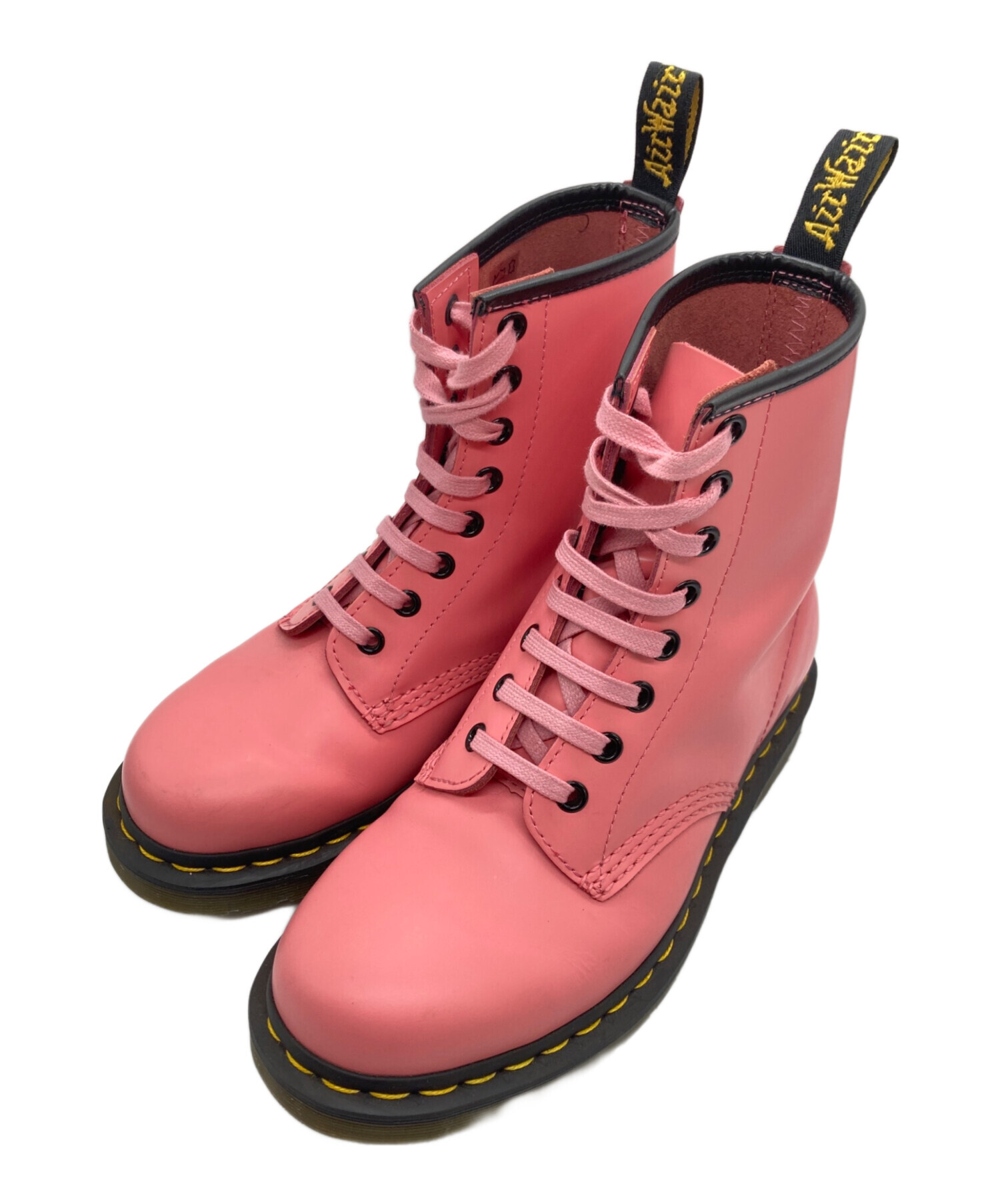 中古・古着通販】Dr.Martens (ドクターマーチン) 8ホールブーツ ピンク