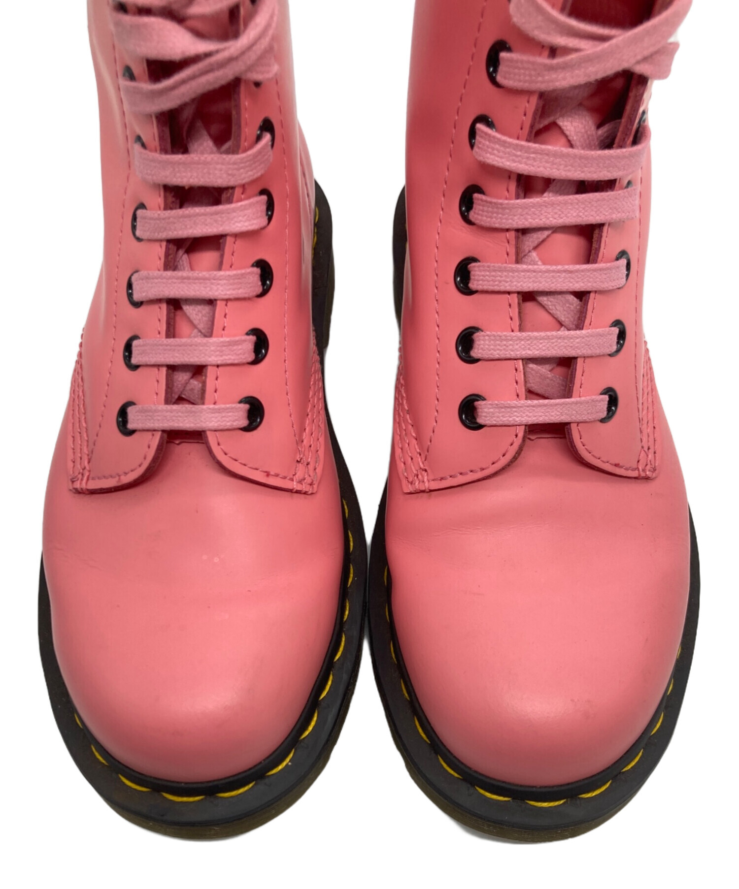 中古・古着通販】Dr.Martens (ドクターマーチン) 8ホールブーツ ピンク