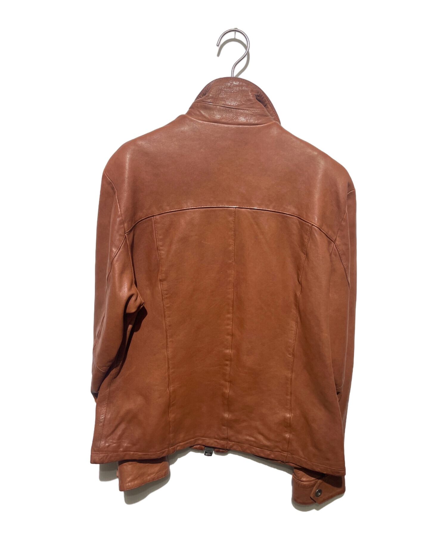 AVIREX sheepskin leather jacket ブラウン L AVIREX sheepskin leather jacket ブラウン L LEATHER – Avirex