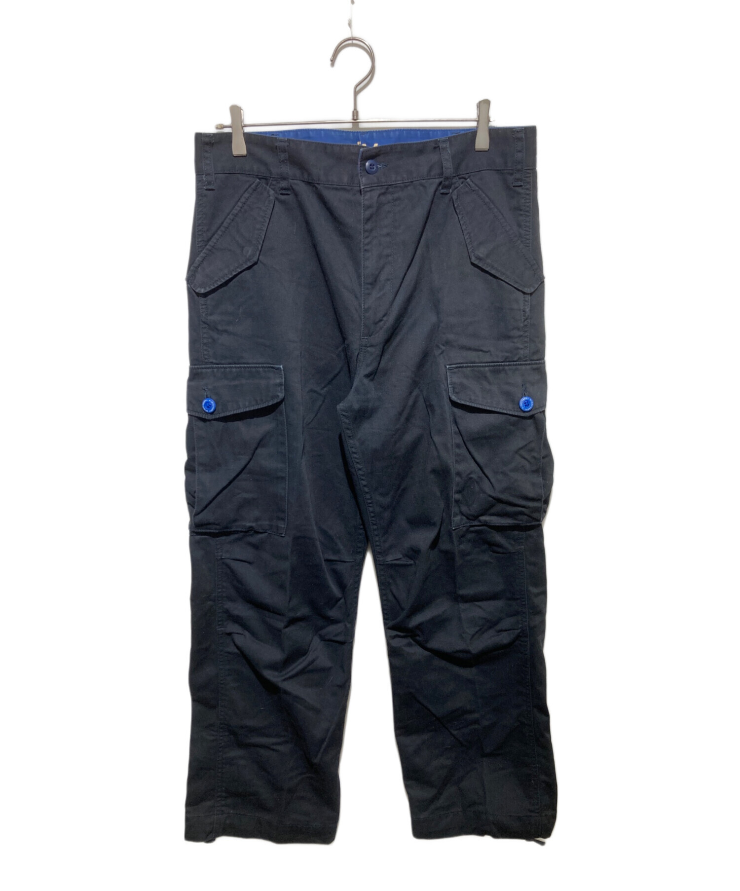 CUNE カーゴパンツ サイズ2 中古・古着通販】CUNE (キューン) カーゴパンツ ネイビー サイズ:L