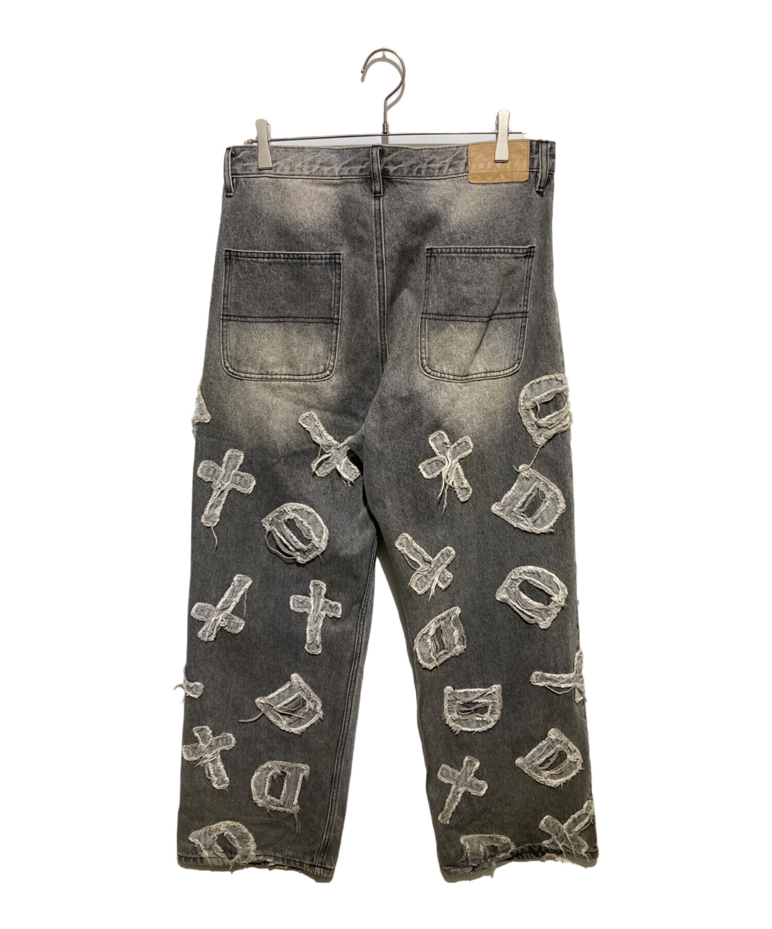 中古・古着通販】DANKE SCHON (ダンケ シェーン) ワイドデニムパンツ