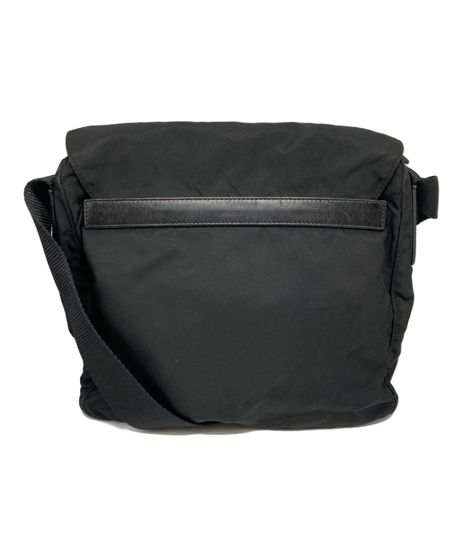 中古・古着通販】PRADA (プラダ) 三角プレートナイロンショルダー