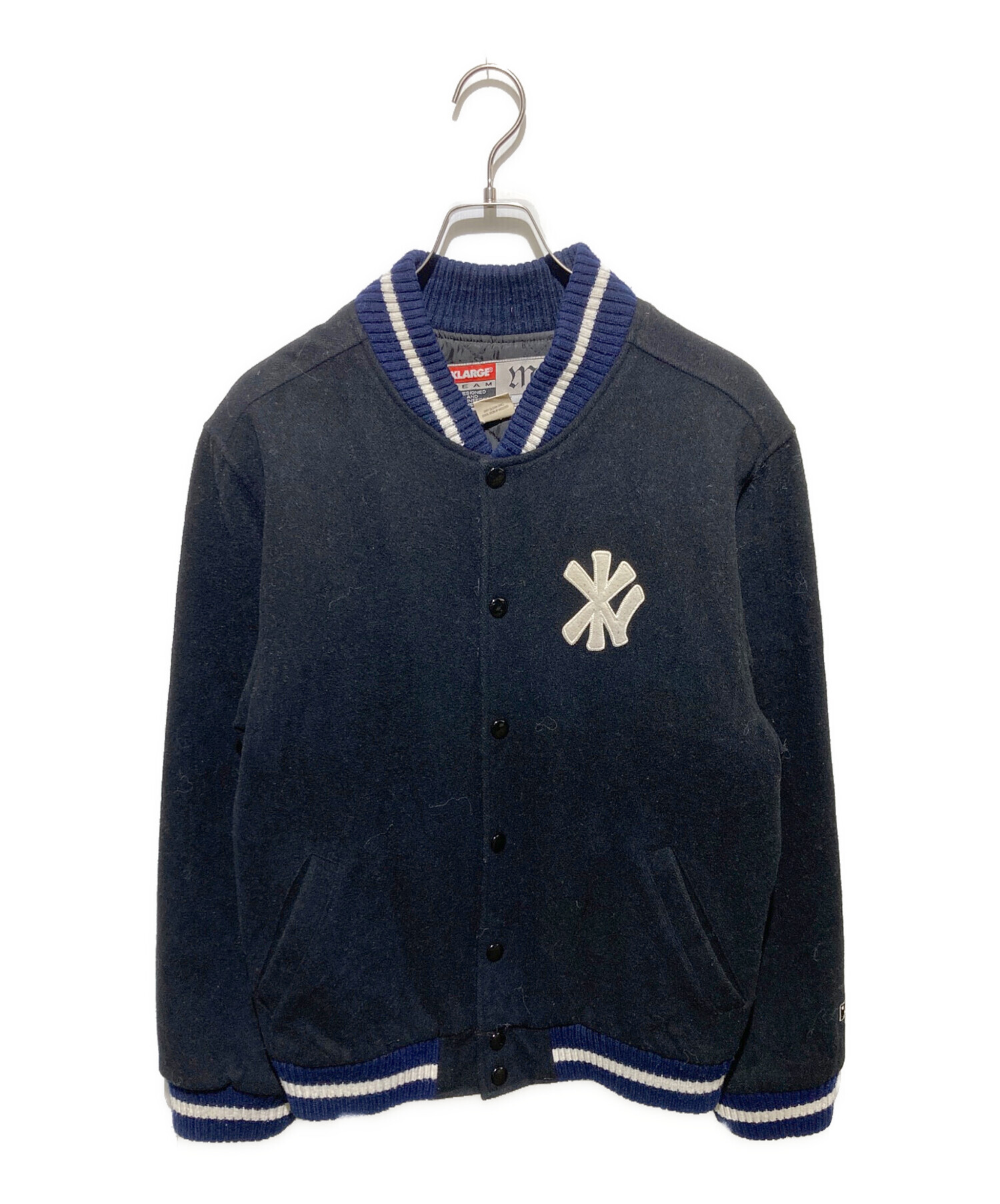 中古・古着通販】X-LARGE (エクストララージ) ウールスタジャン 