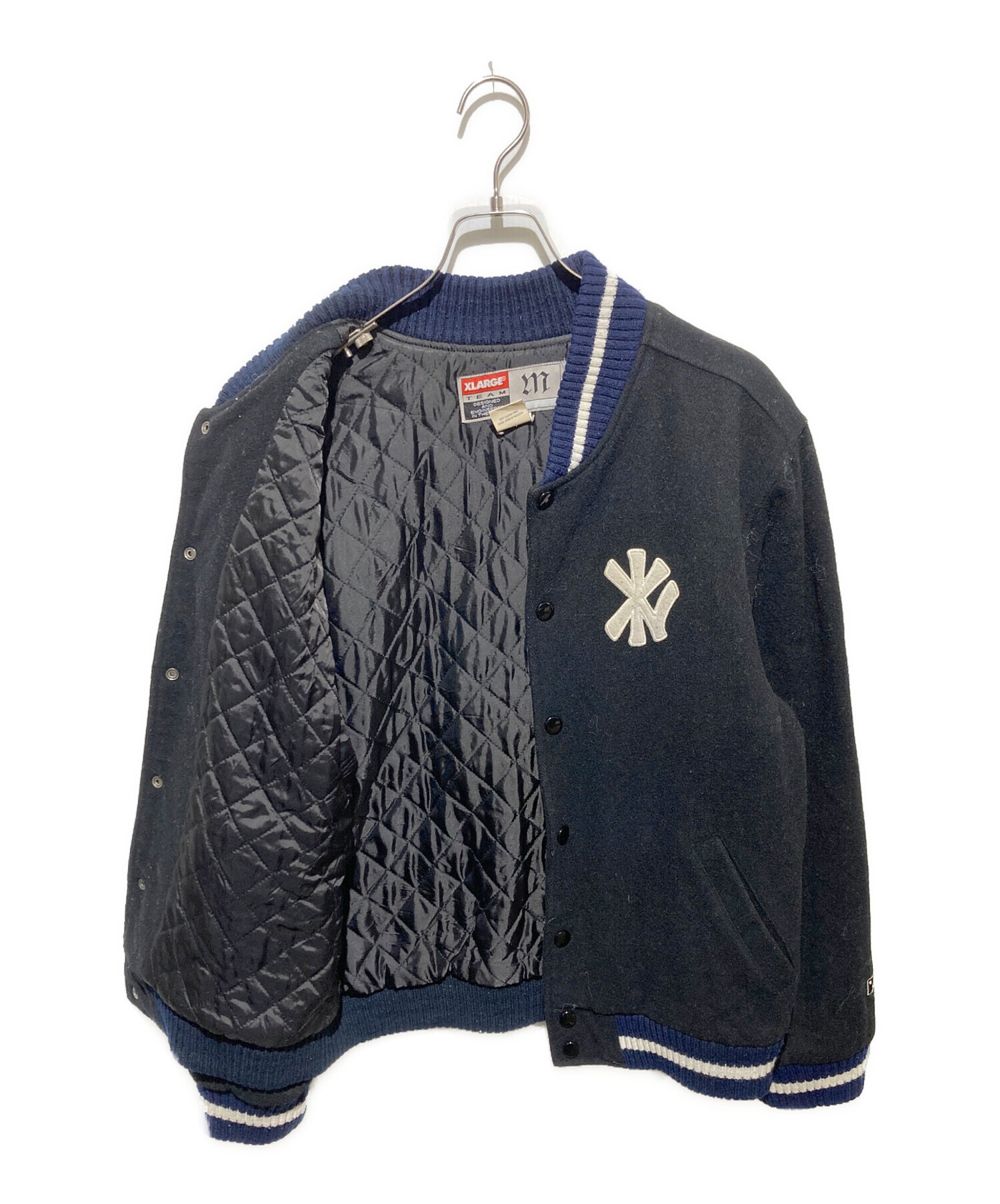 中古・古着通販】X-LARGE (エクストララージ) ウールスタジャン 