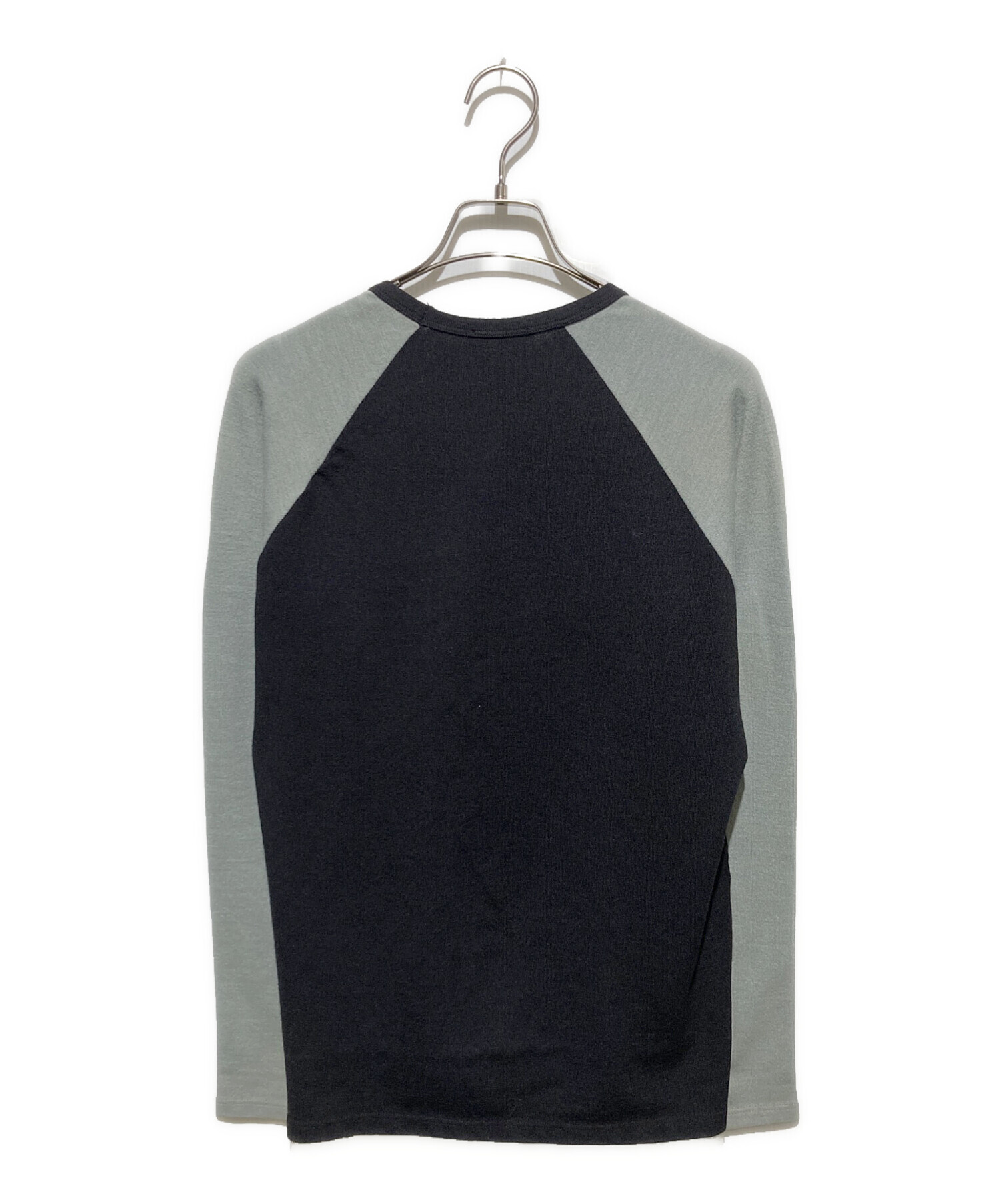 A.P.C. vintage ラグランスリーブ 長袖カットソー　00s 中古・古着通販】A.P.C. (アーペーセー) フランス製 バイカラー