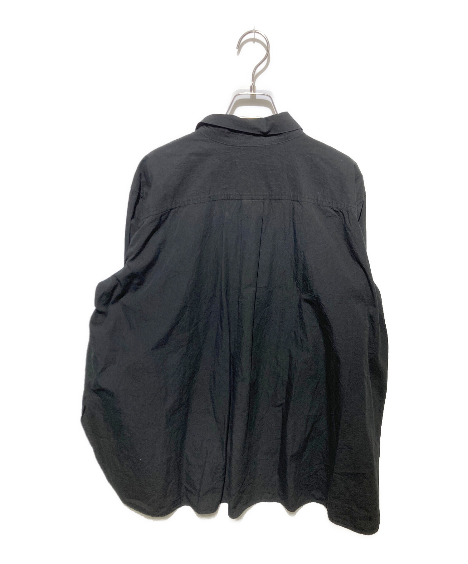 中古・古着通販】plantation (プランテーション) 長袖シャツ ブラック 