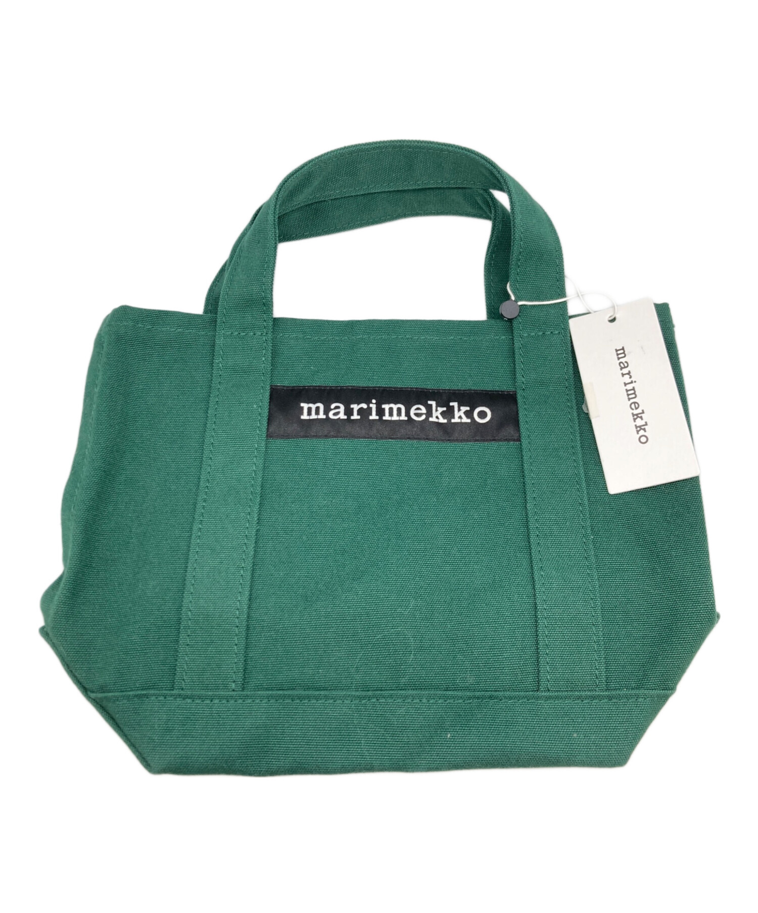 中古・古着通販】marimekko (マリメッコ) seidiトートバッグ グリーン