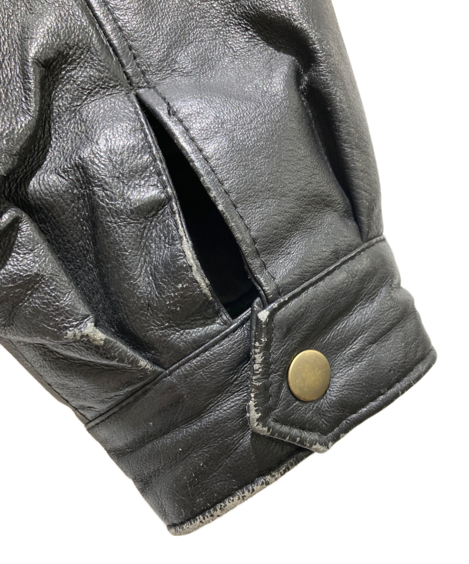 中古・古着通販】MAGNUM DRY (マグナムドライ) レザージャケット