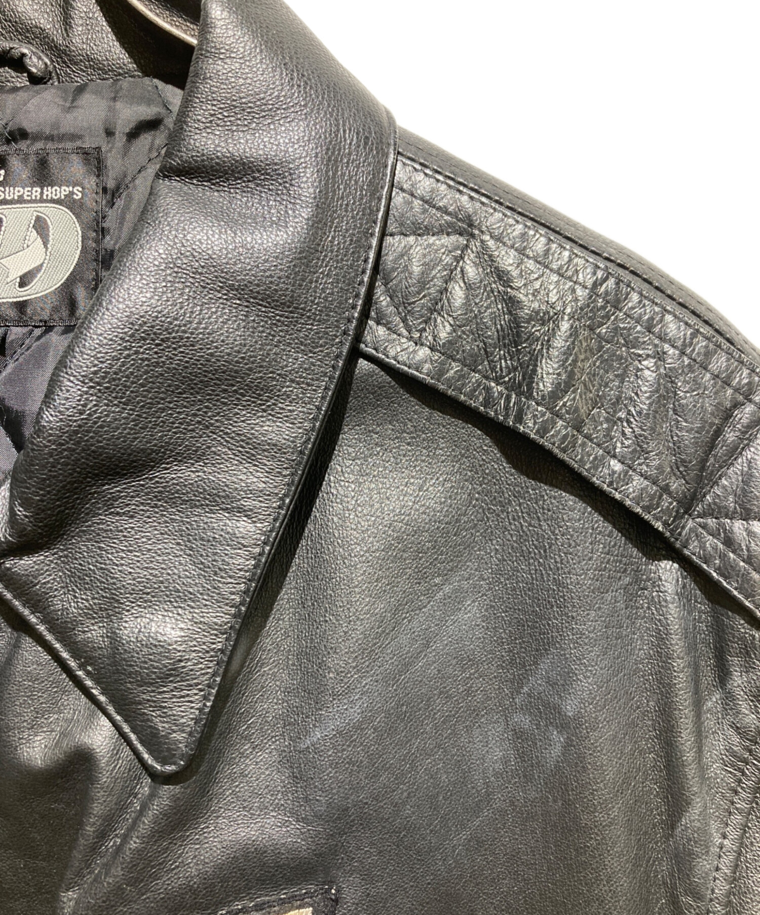 中古・古着通販】MAGNUM DRY (マグナムドライ) レザージャケット