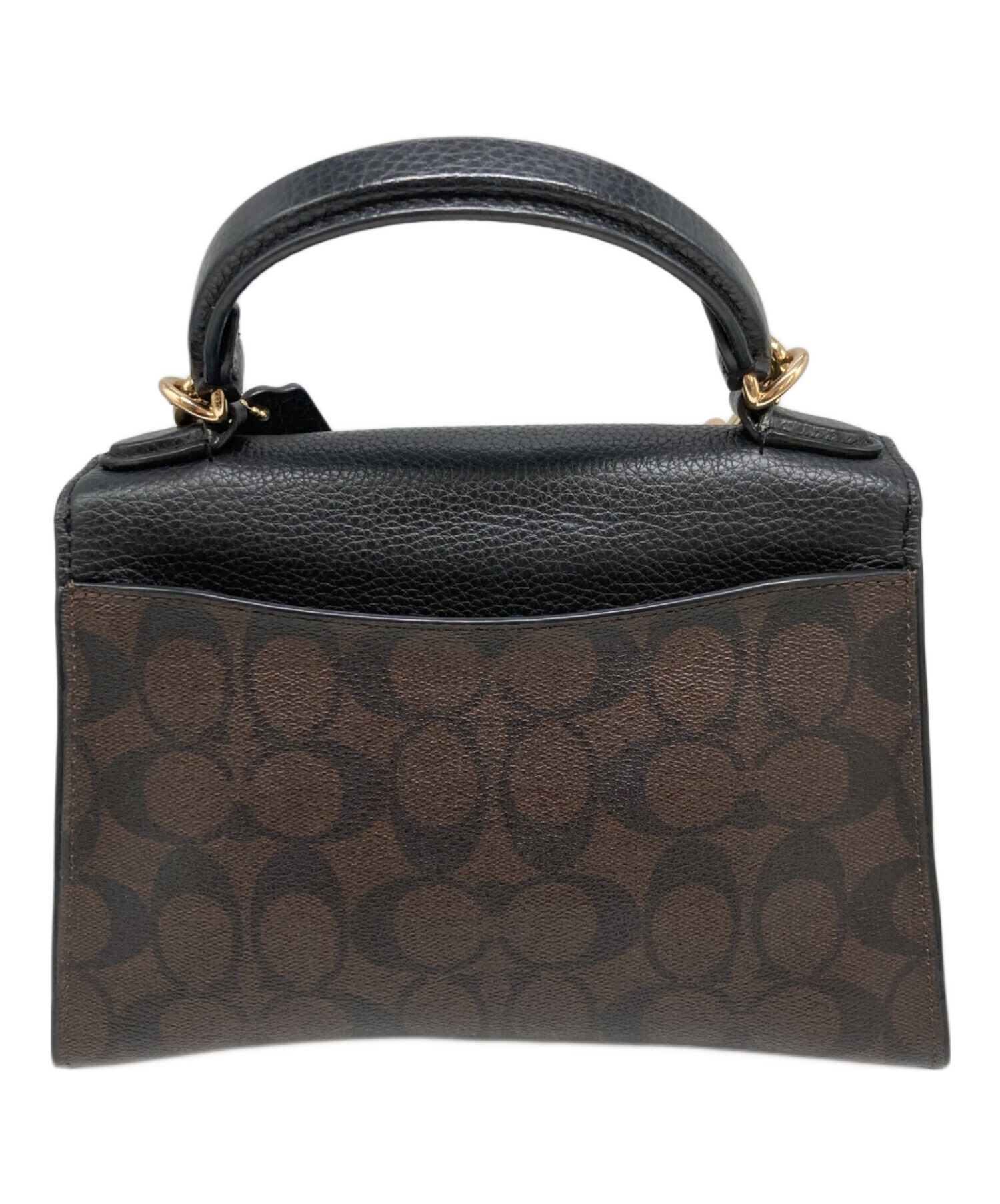 中古・古着通販】COACH (コーチ) ペッパー サッチェル シグネチャー