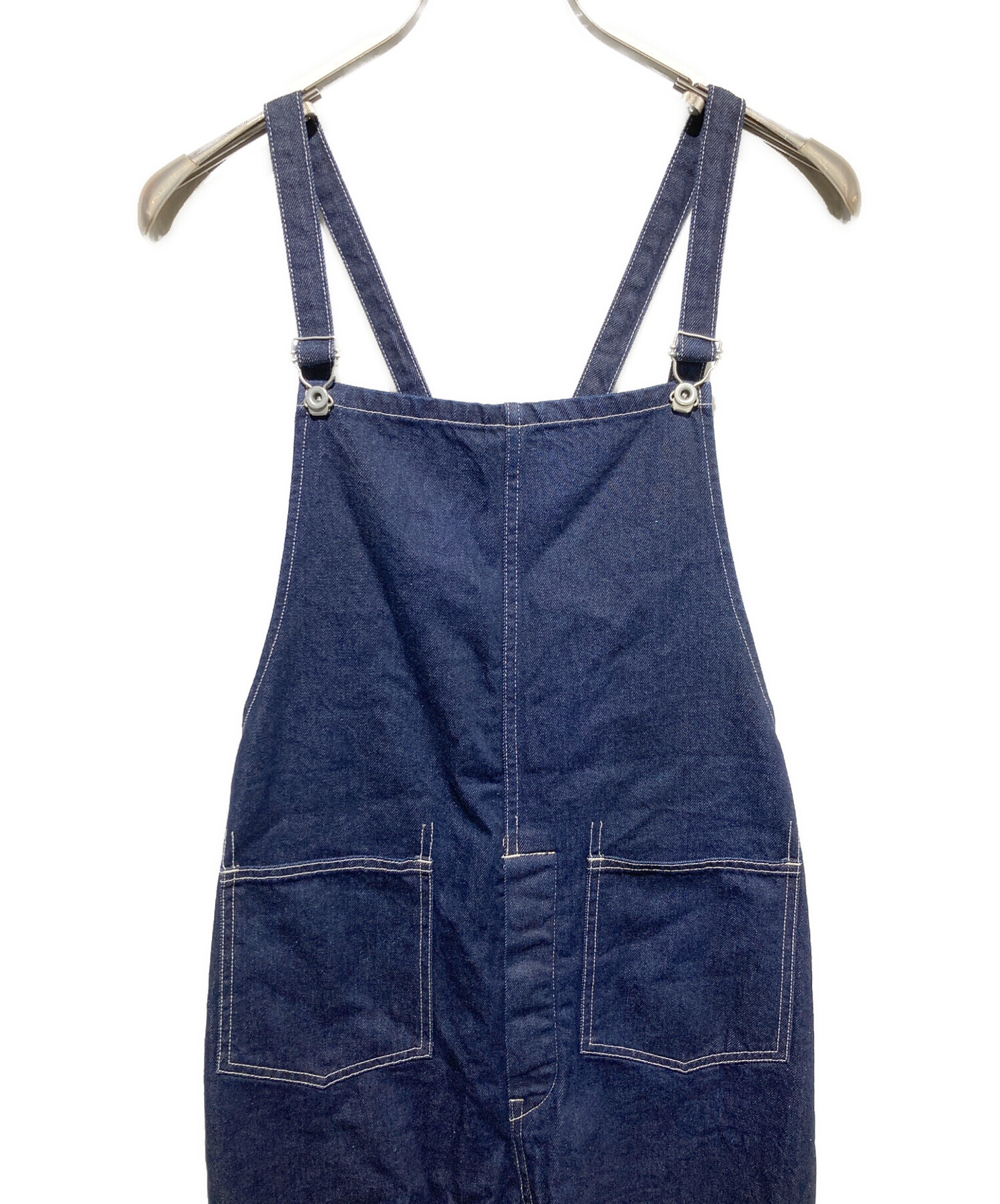 超希少 JOHN BULL デニム オーバーオール サンプル品 一点物 濃紺 中古・古着通販】Johnbull (ジョンブル) 11oz デニムオーバーオール
