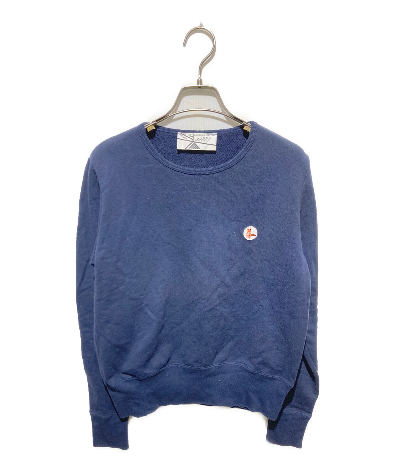中古・古着通販】maison kitsune (メゾンキツネ) キツネ刺繍スウェット 
