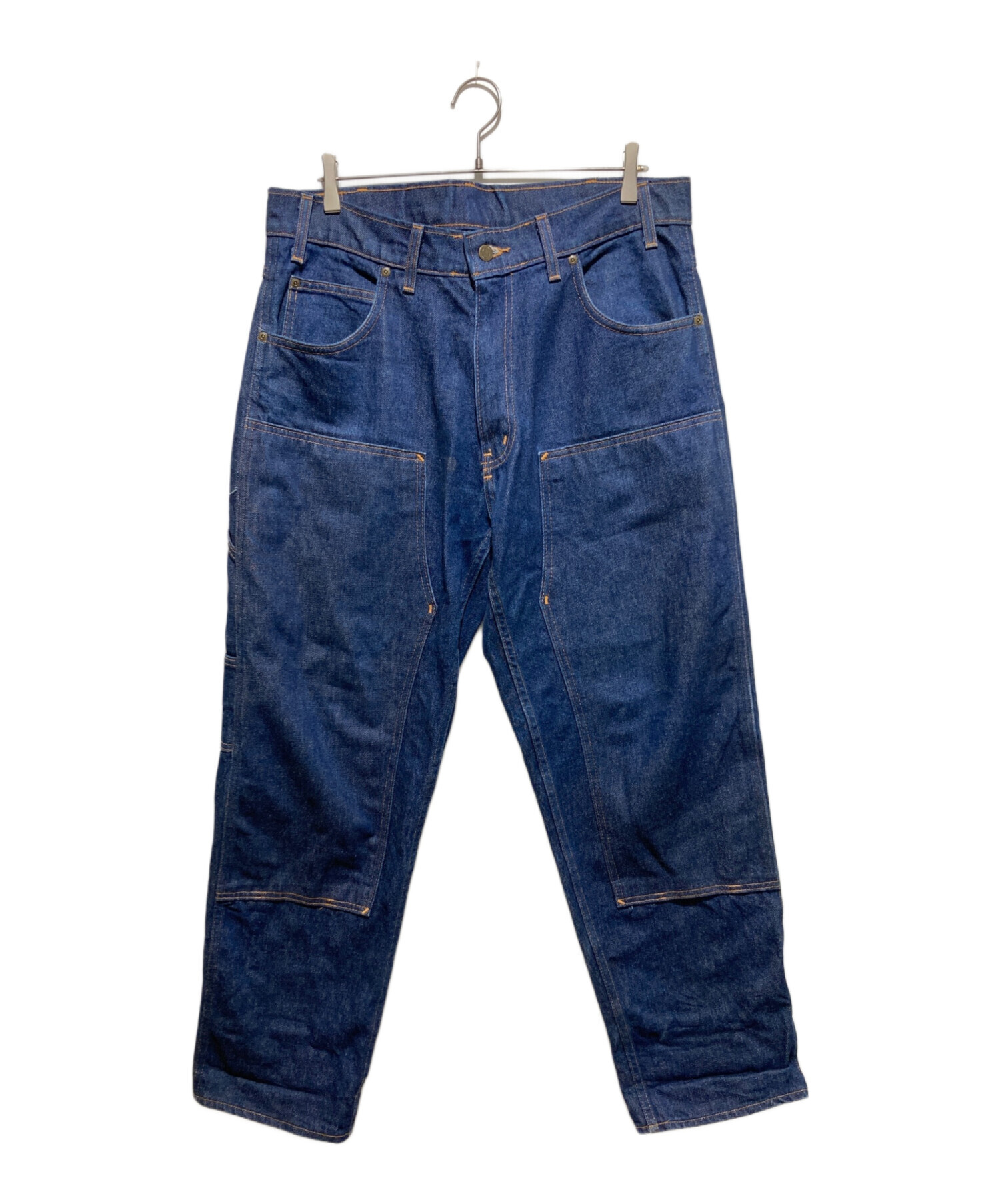 中古・古着通販】PRSN BLU (プリズンブルース) ダブルニーデニムパンツ
