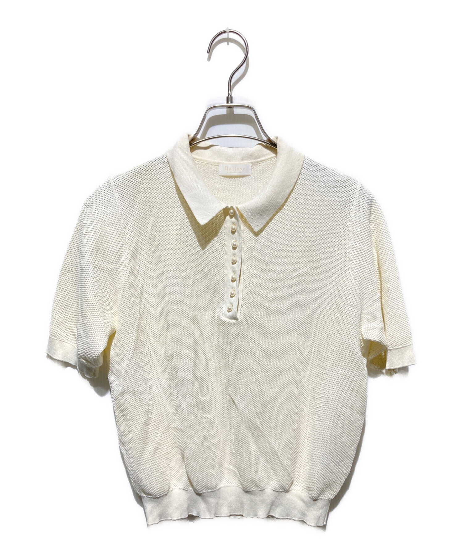 中古・古着通販】BALLSEY (ボールジィ) パールメッシュコンビ ポロ