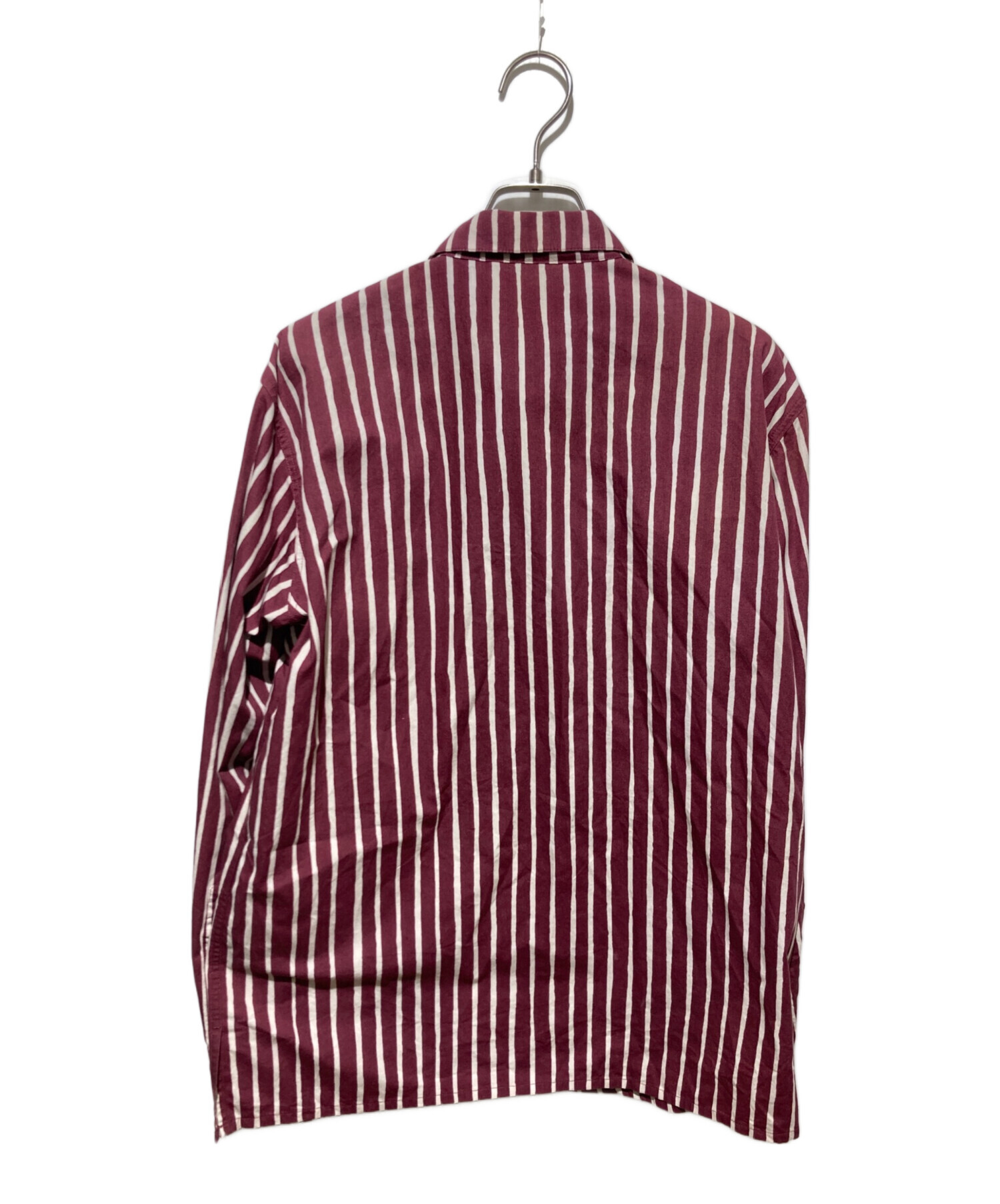 中古・古着通販】marimekko (マリメッコ) ストライプシャツ ホワイト