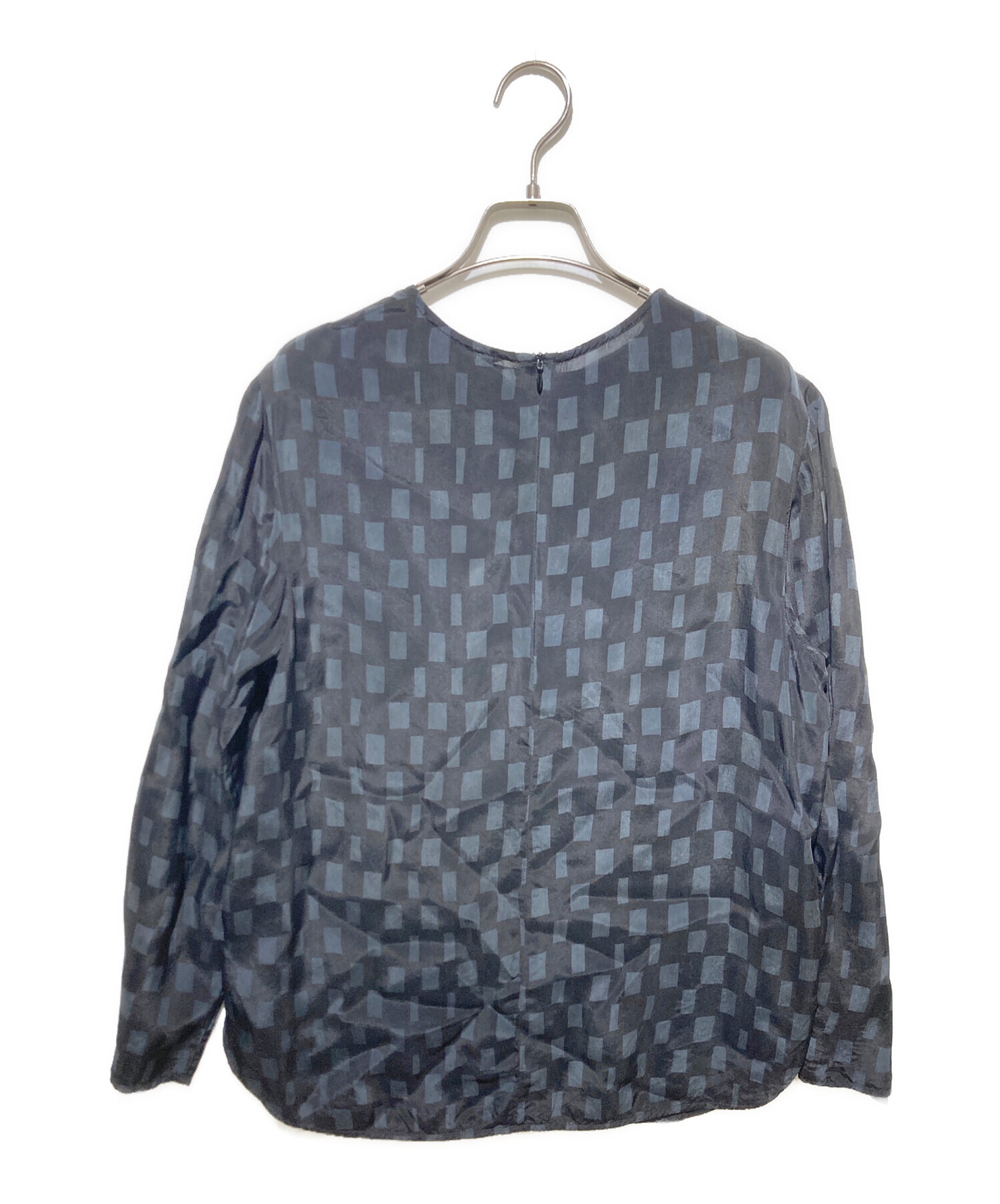 中古・古着通販】marimekko (マリメッコ) marlaug noppa/総柄ブラウス 