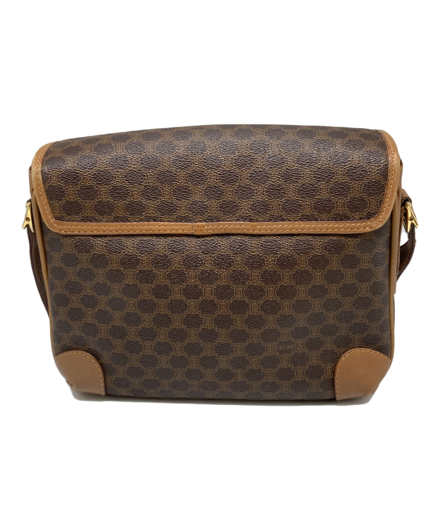 中古・古着通販】CELINE (セリーヌ) OLD マカダム柄ショルダーバッグ