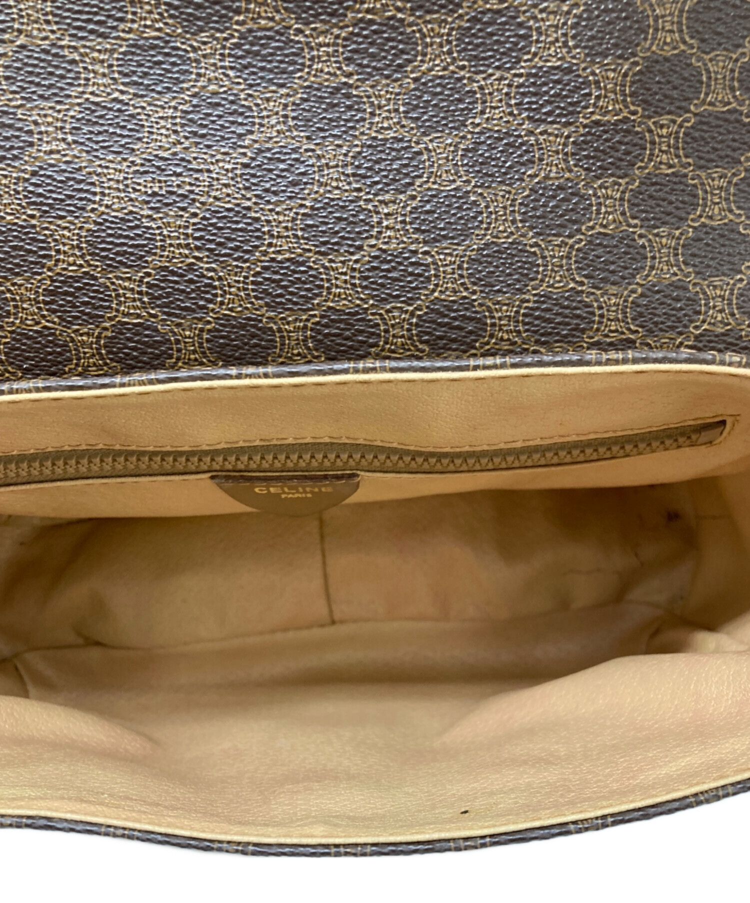 中古・古着通販】CELINE (セリーヌ) OLD マカダム柄ショルダーバッグ