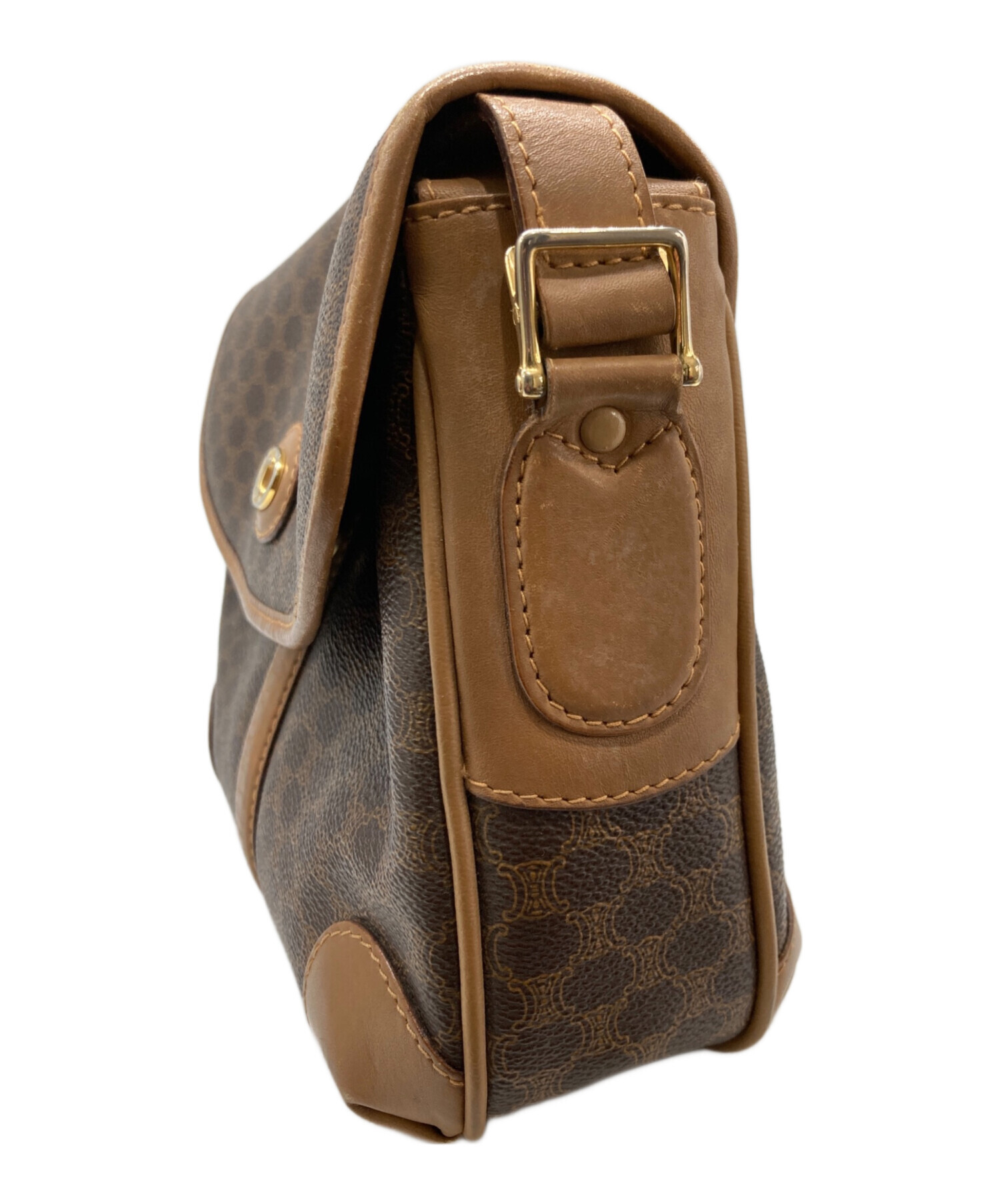 中古・古着通販】CELINE (セリーヌ) OLD マカダム柄ショルダーバッグ