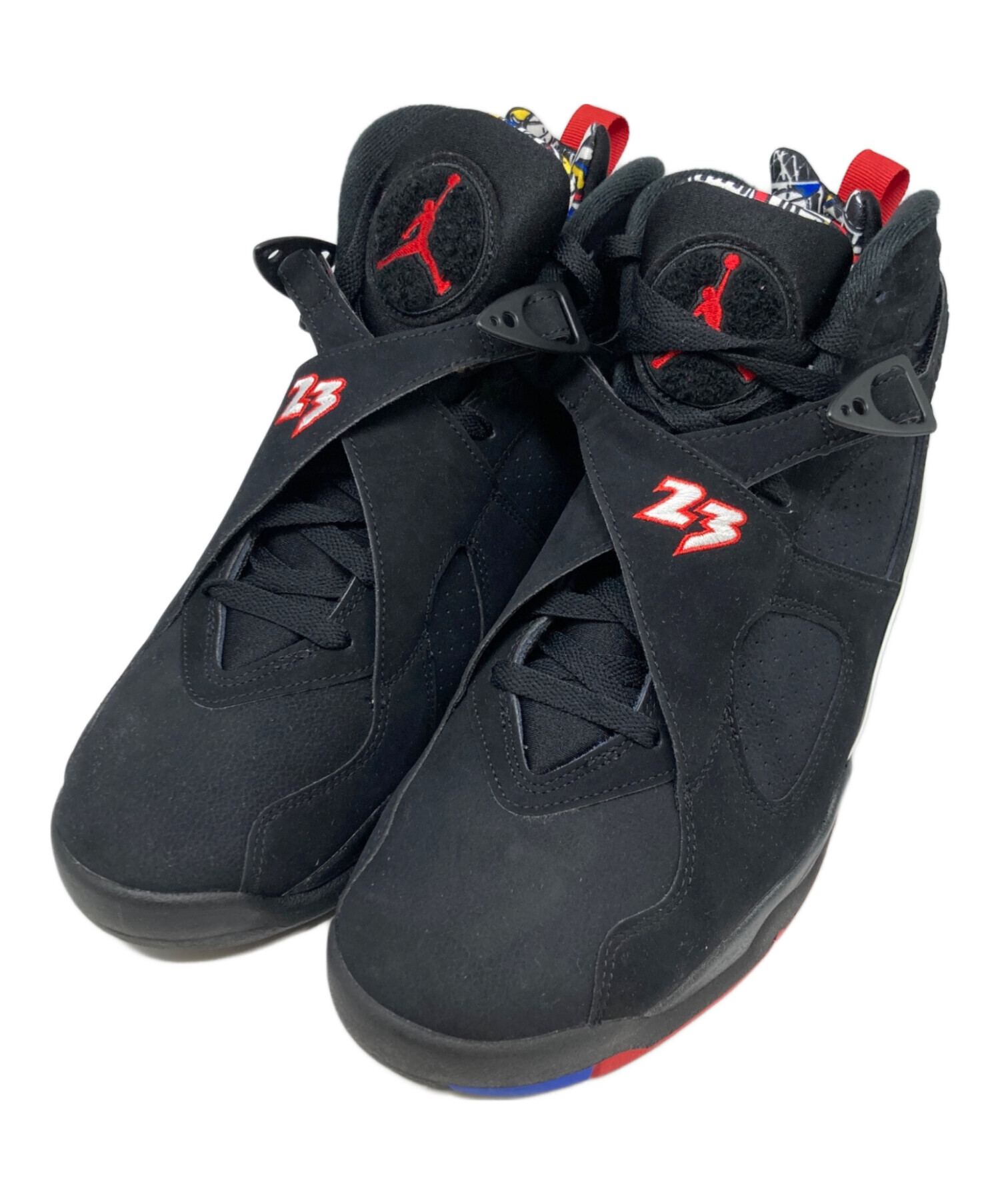 【レア】ヴィンテージ NIKE ブラック スニーカー　 JORDAN ナイキ 黒 中古・古着通販】NIKE (ナイキ) Air Jordan 8 Retro ブラック サイズ