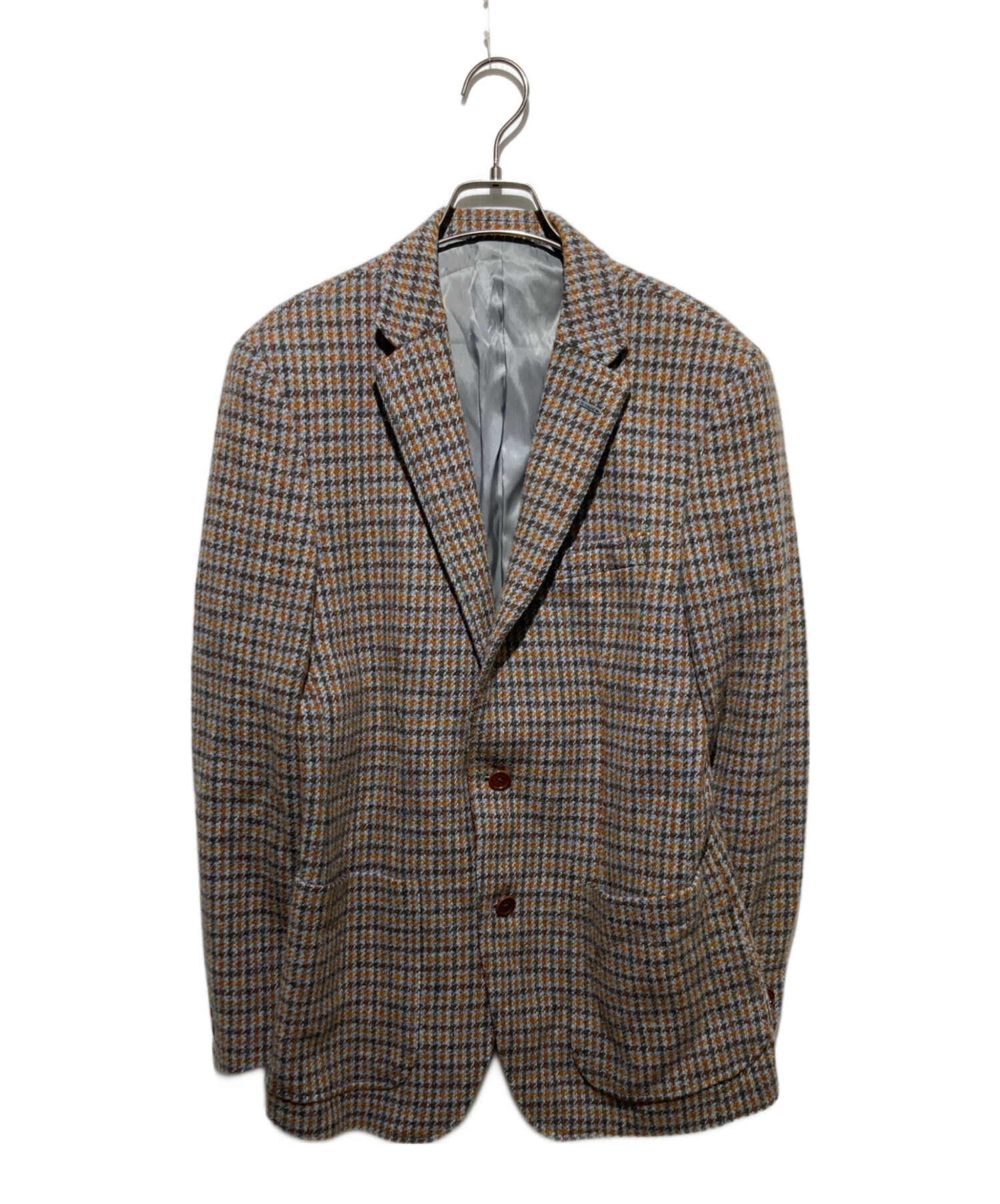 ハリスツイード×TAKEO KIKUCHI タケオキクチ　ヘリンボーン　コート 中古・古着通販】TAKEO KIKUCHI (タケオキクチ) Harris Tweed (ハリス