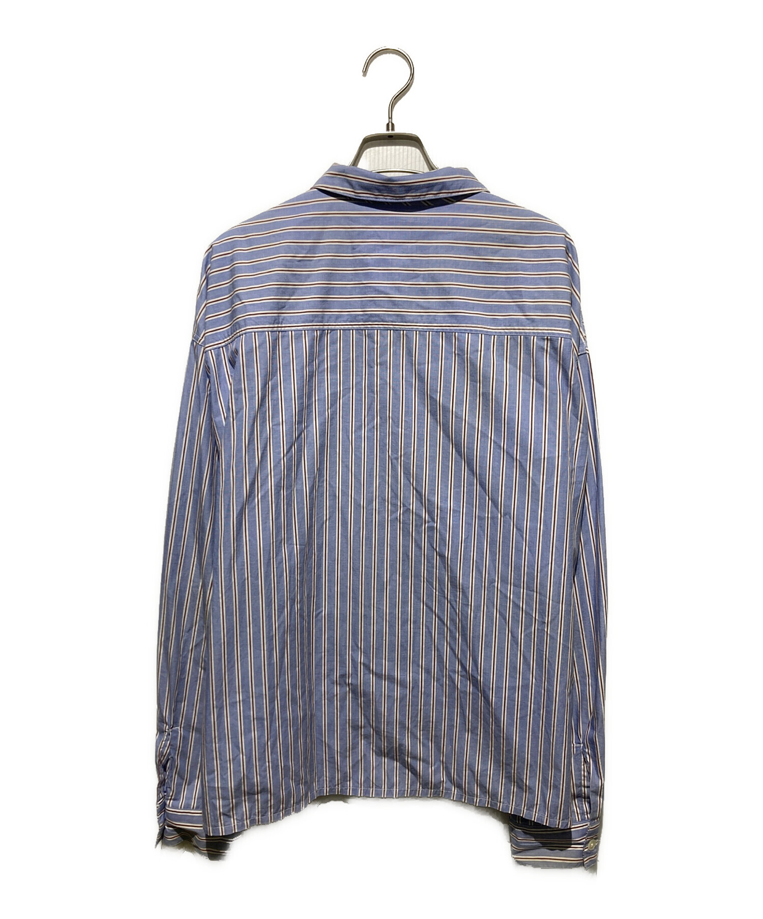 中古・古着通販】kaiko (カイコー) OBLONG WORK SHIRT ブルー サイズ:2 