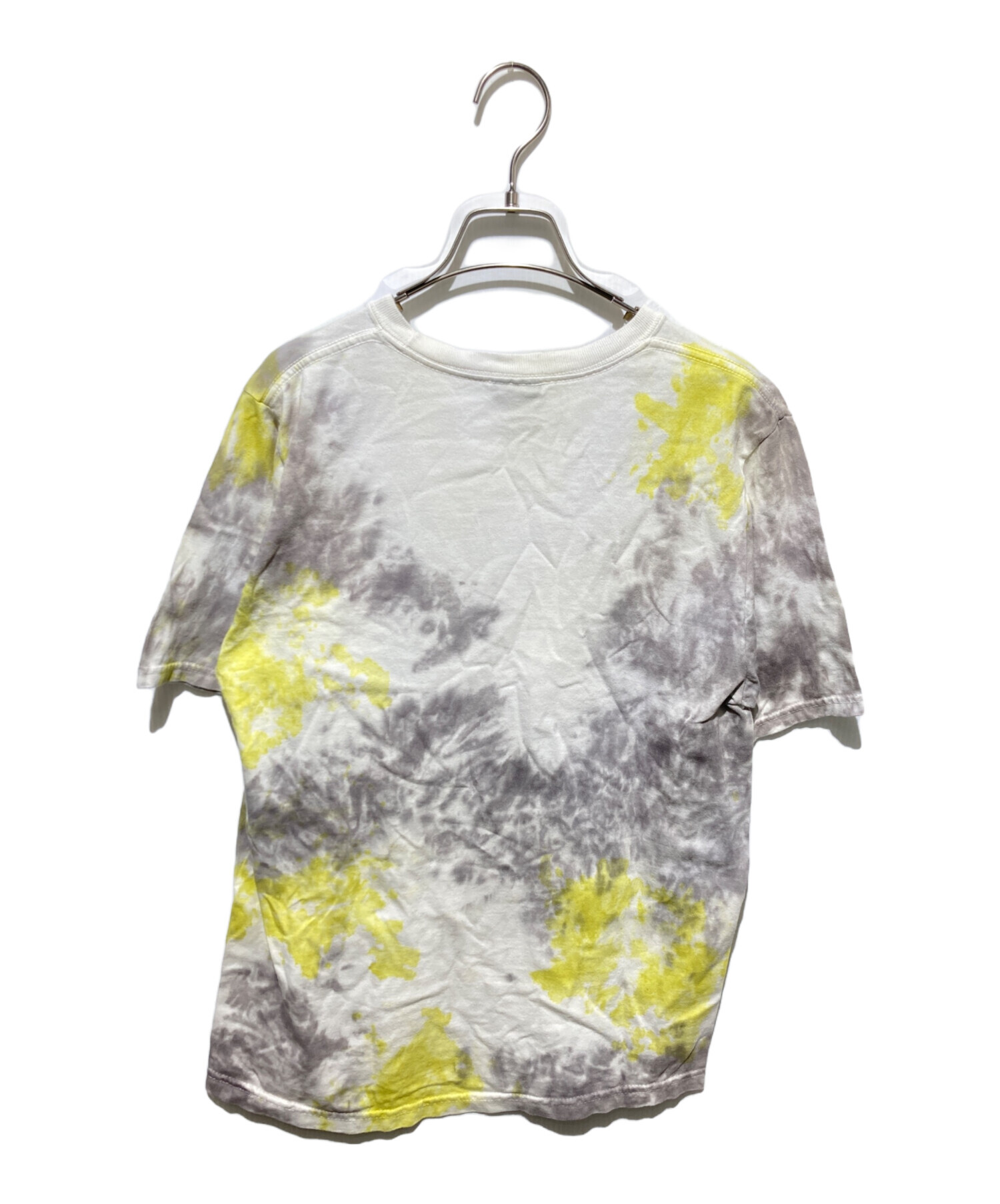 中古・古着通販】stussy (ステューシー) アーチロゴTシャツ イエロー 