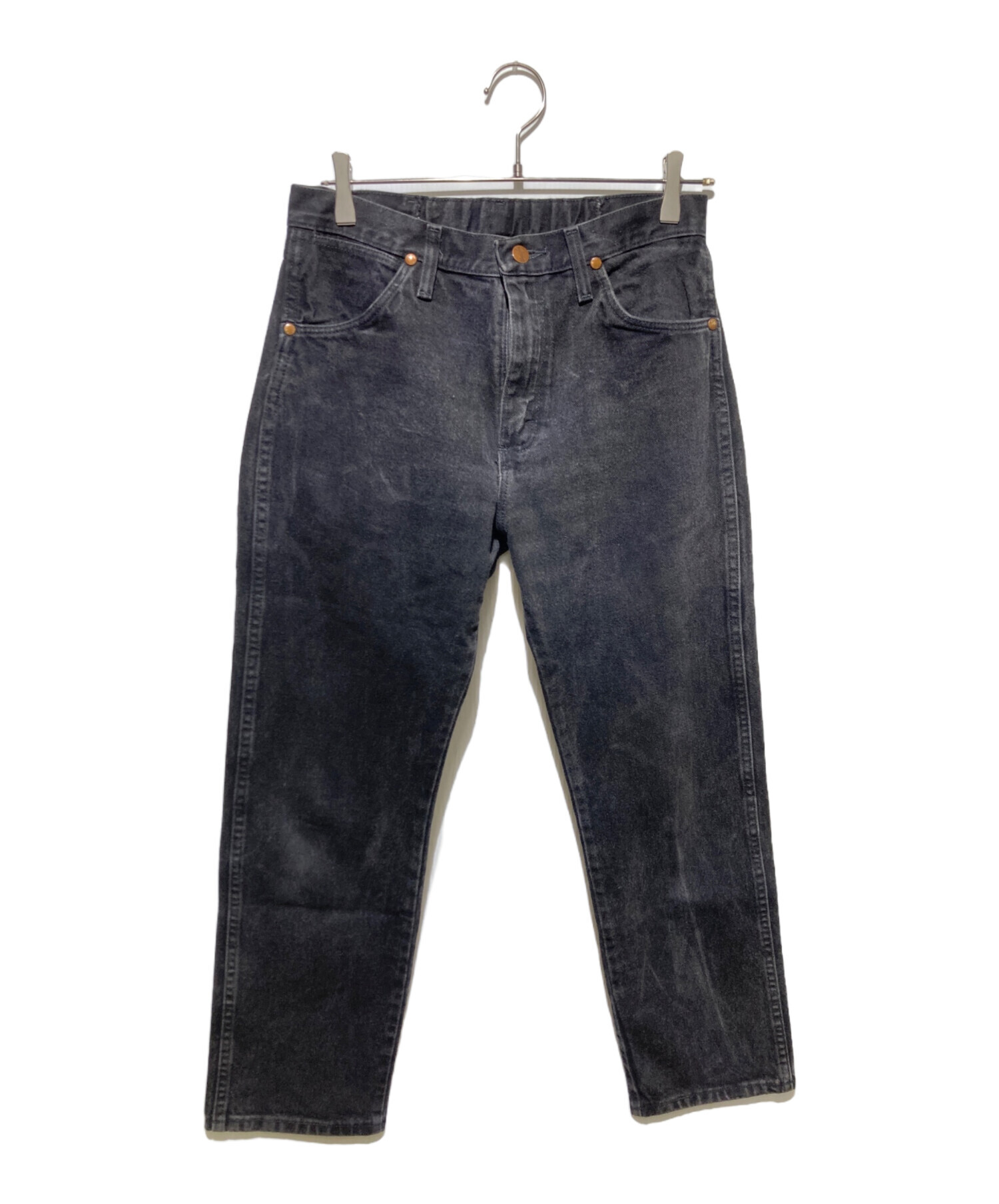 中古・古着通販】Wrangler (ラングラー) デニムパンツ ブラック サイズ