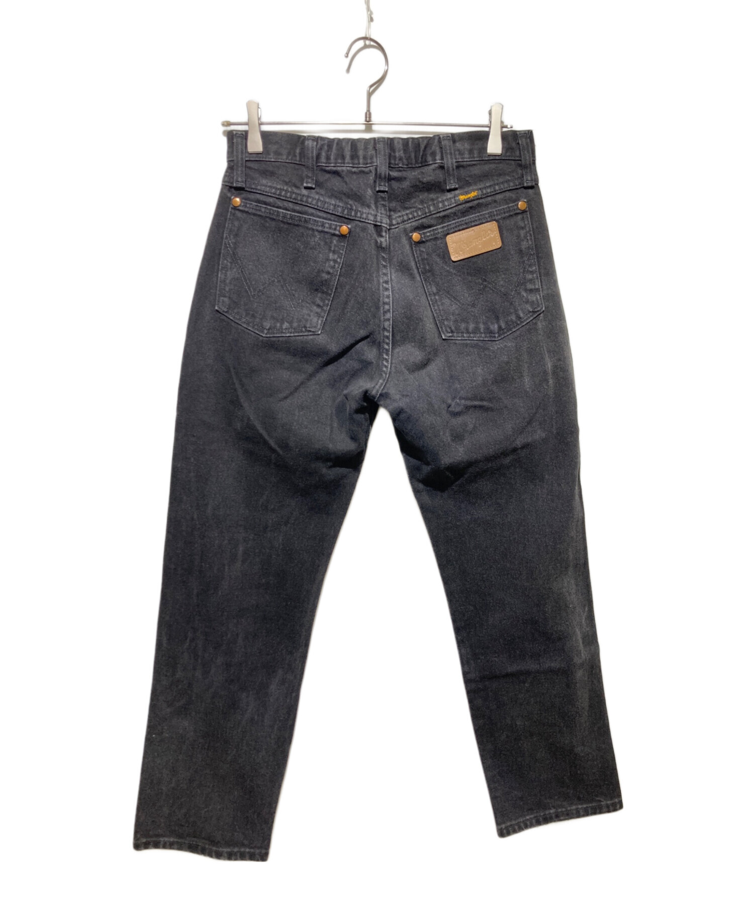 中古・古着通販】Wrangler (ラングラー) デニムパンツ ブラック サイズ