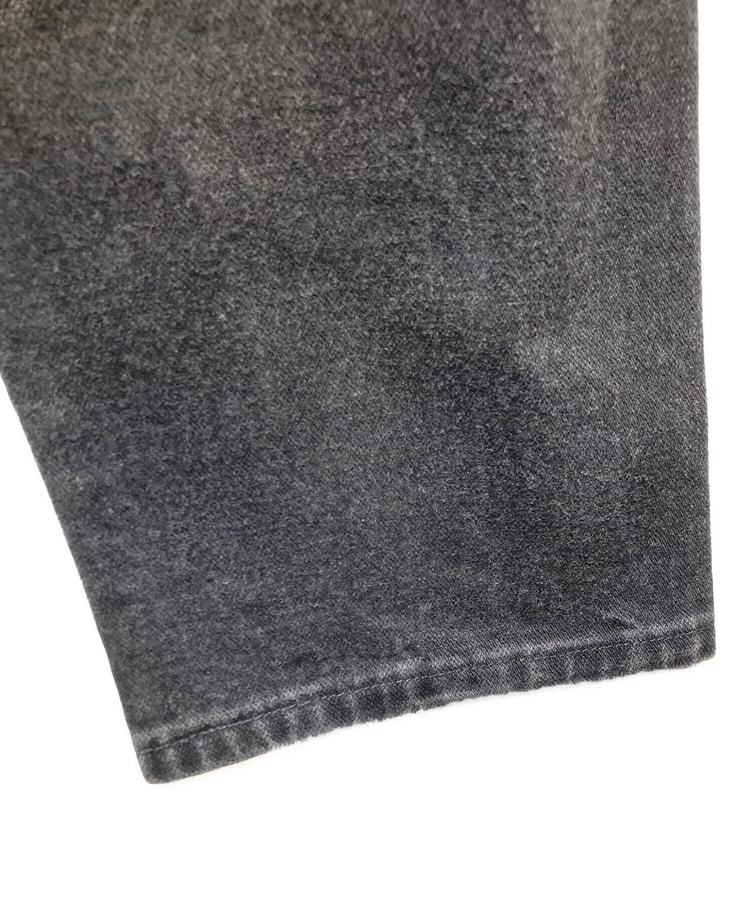 中古・古着通販】Wrangler (ラングラー) デニムパンツ ブラック サイズ 