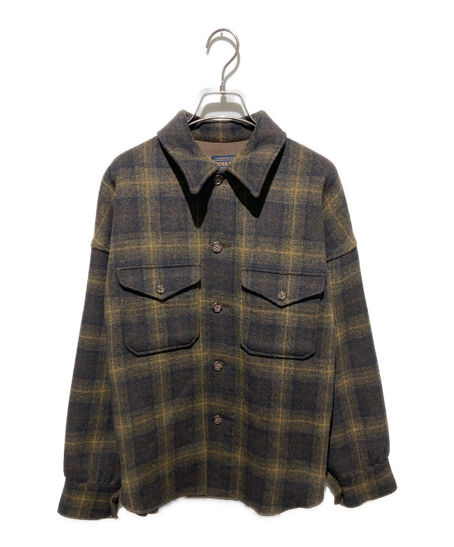 60's PENDLETON ウールシャツ “Sサイズ” - used&vintage box Hi