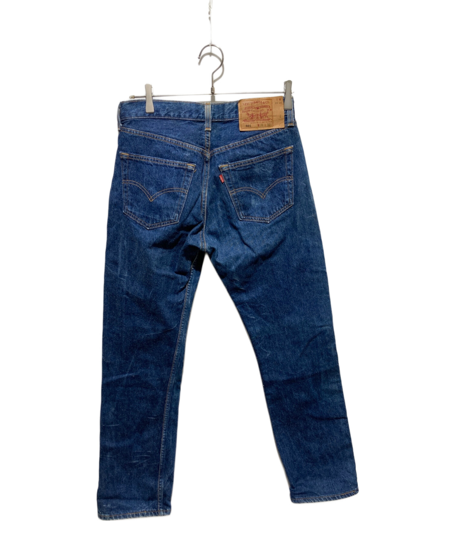 古着 90s USA製 Levi's 501-0115 濃紺 ブルー デニム パンツ 90s USA製
