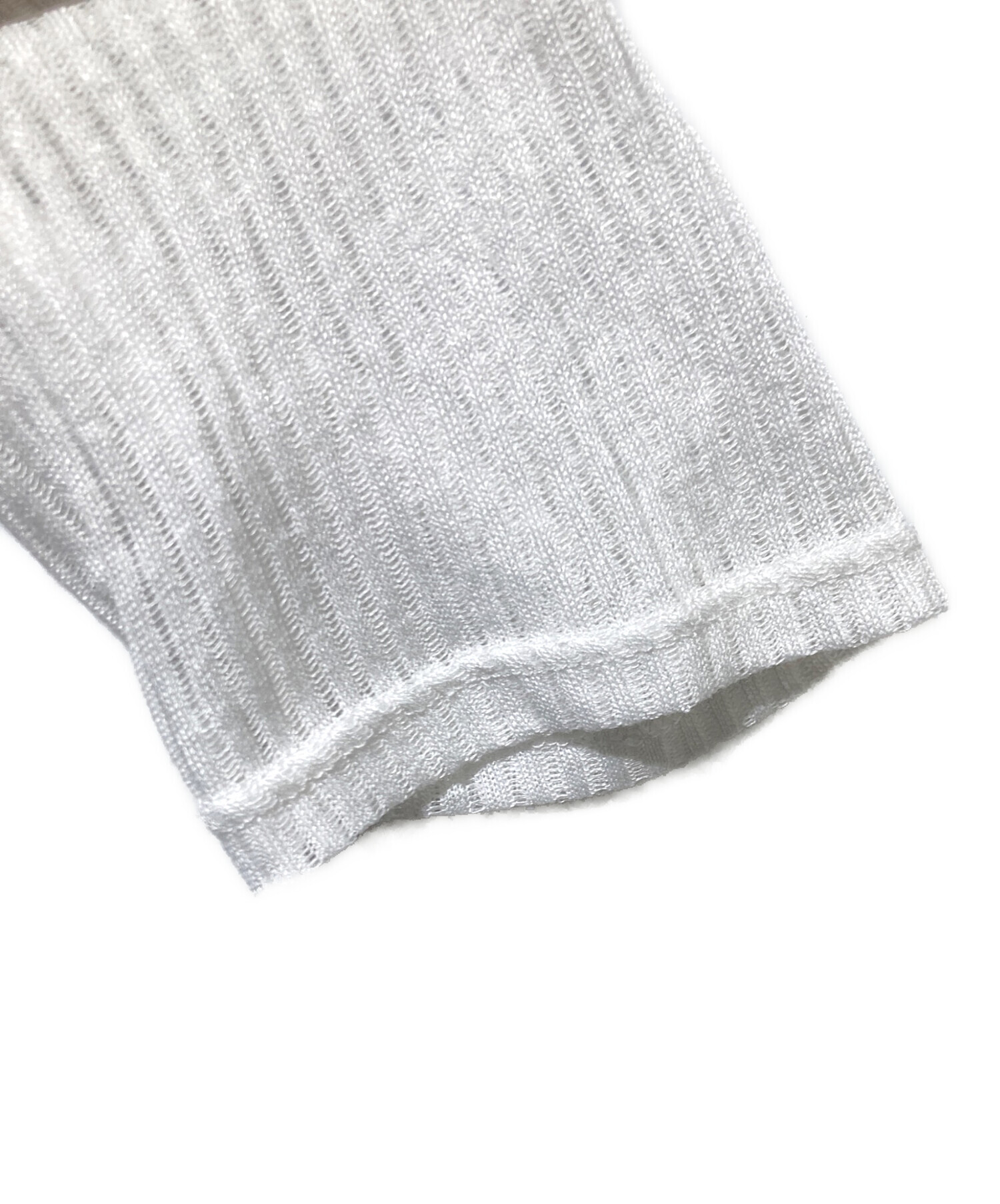 中古・古着通販】ANDMARY (アンドマリー) Baby slit mini dress グレー