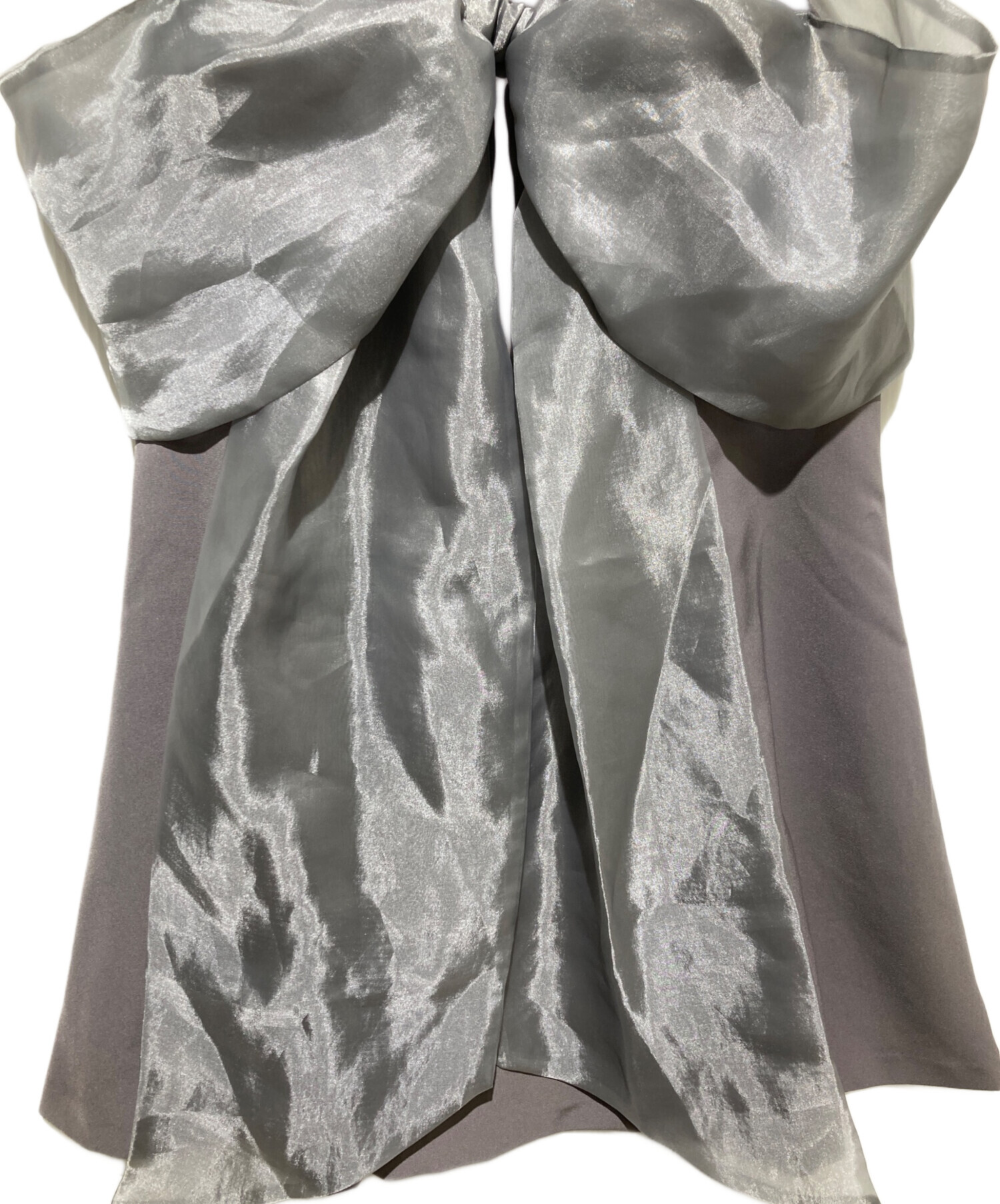 中古・古着通販】MISTREASS (ミストレアス) Sheer Big Ribbon Mini 