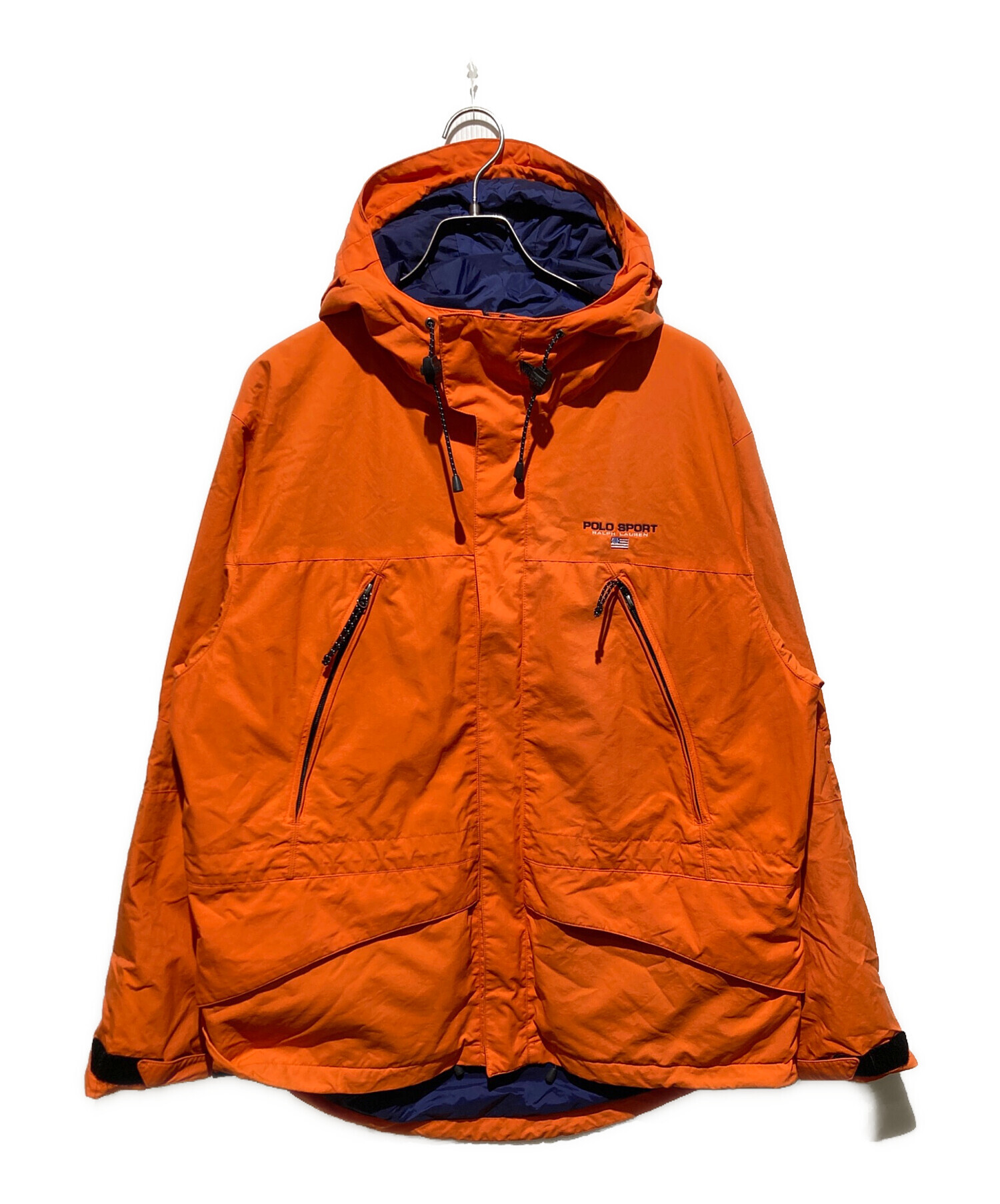 90s POLO SPORT ナイロンモッズコート ライナー付き 90s POLO SPORT Nylon Mountain Parka 紺 XXL ポロスポーツ マウンテン