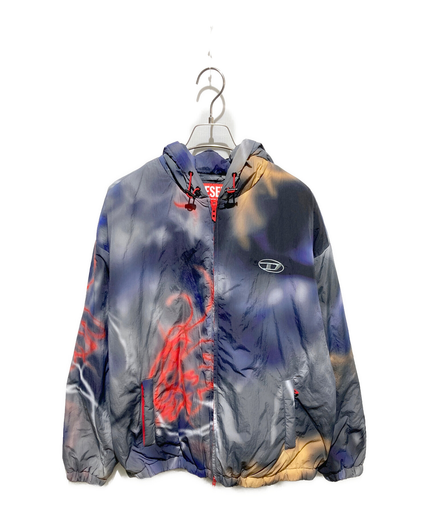 中古・古着通販】DIESEL (ディーゼル) J-MIRRグラフィックフーデット