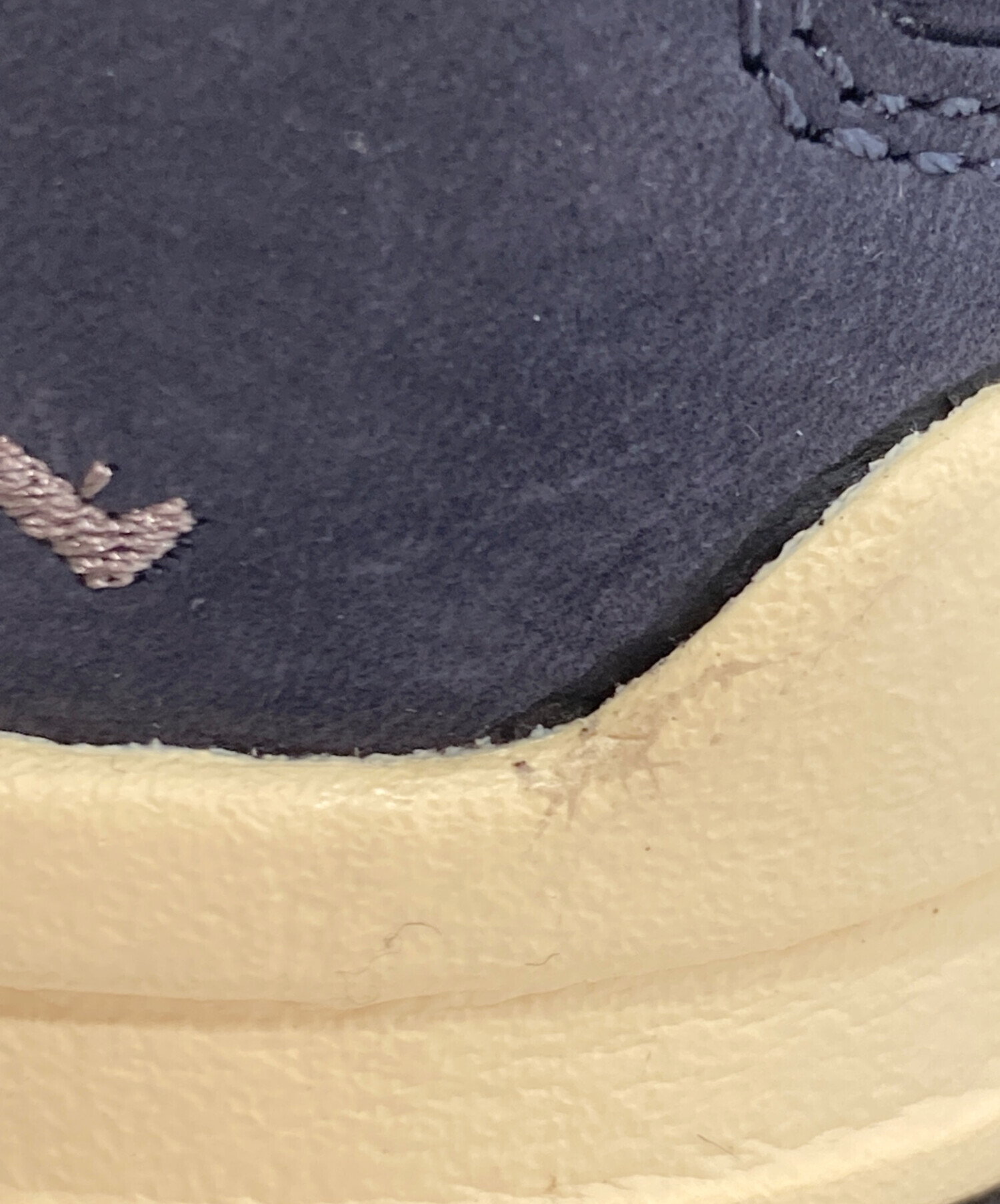 中古・古着通販】NIKE (ナイキ) ローカットスニーカー ネイビー サイズ 