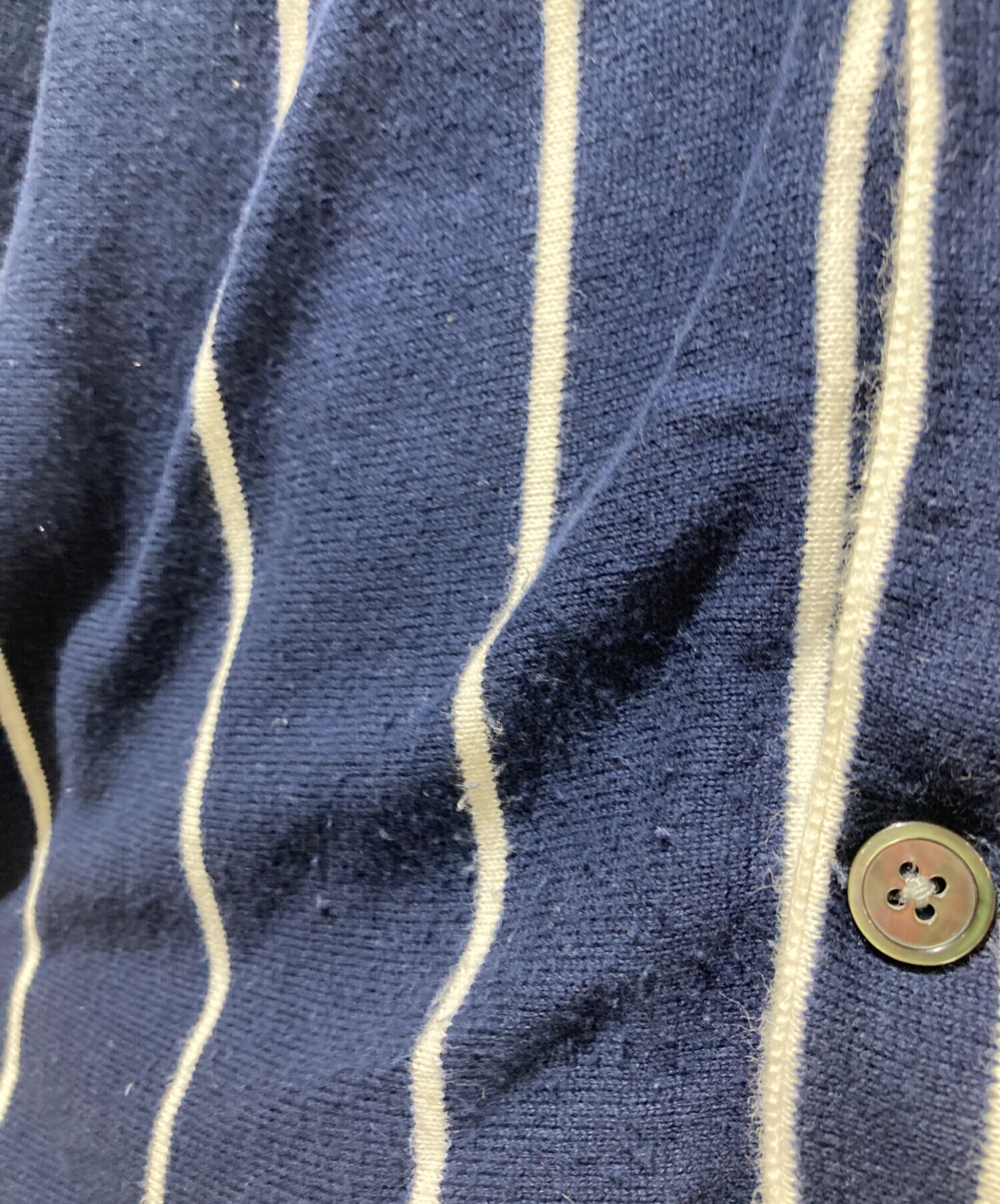 中古・古着通販】stussy (ステューシー) 21aw striped knit shirt