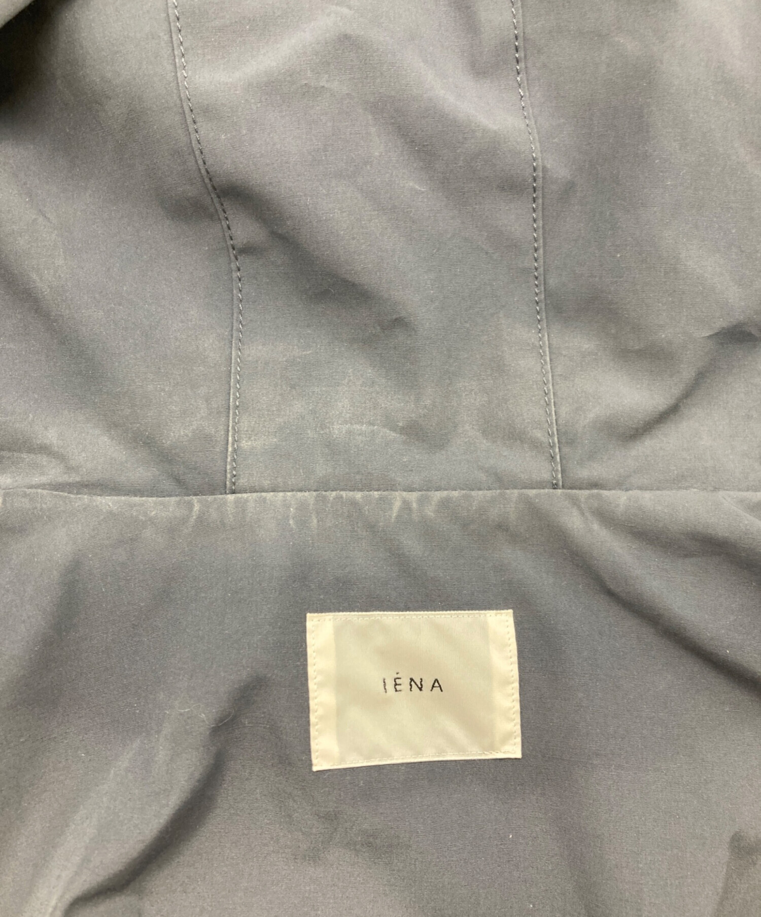 中古・古着通販】IENA (イエナ) P/Cタフタフーデットブルゾン ブラック