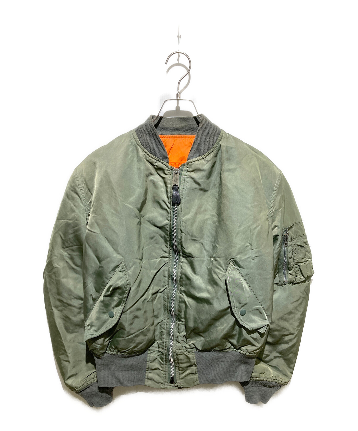 中古・古着通販】ALPHA (アルファ) USA製 90～00s MA-1ジャケット 