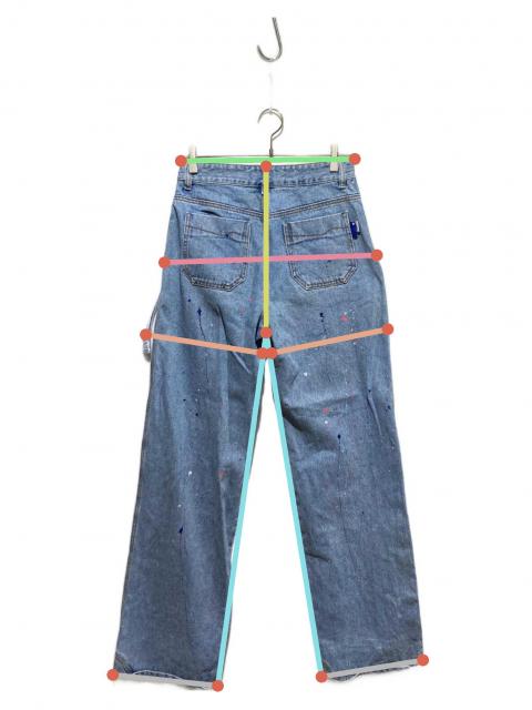 【西村】ADER ERRORダメージデニム 中古・古着通販】ADER error (アーダーエラー) 20ss ペイントデニム
