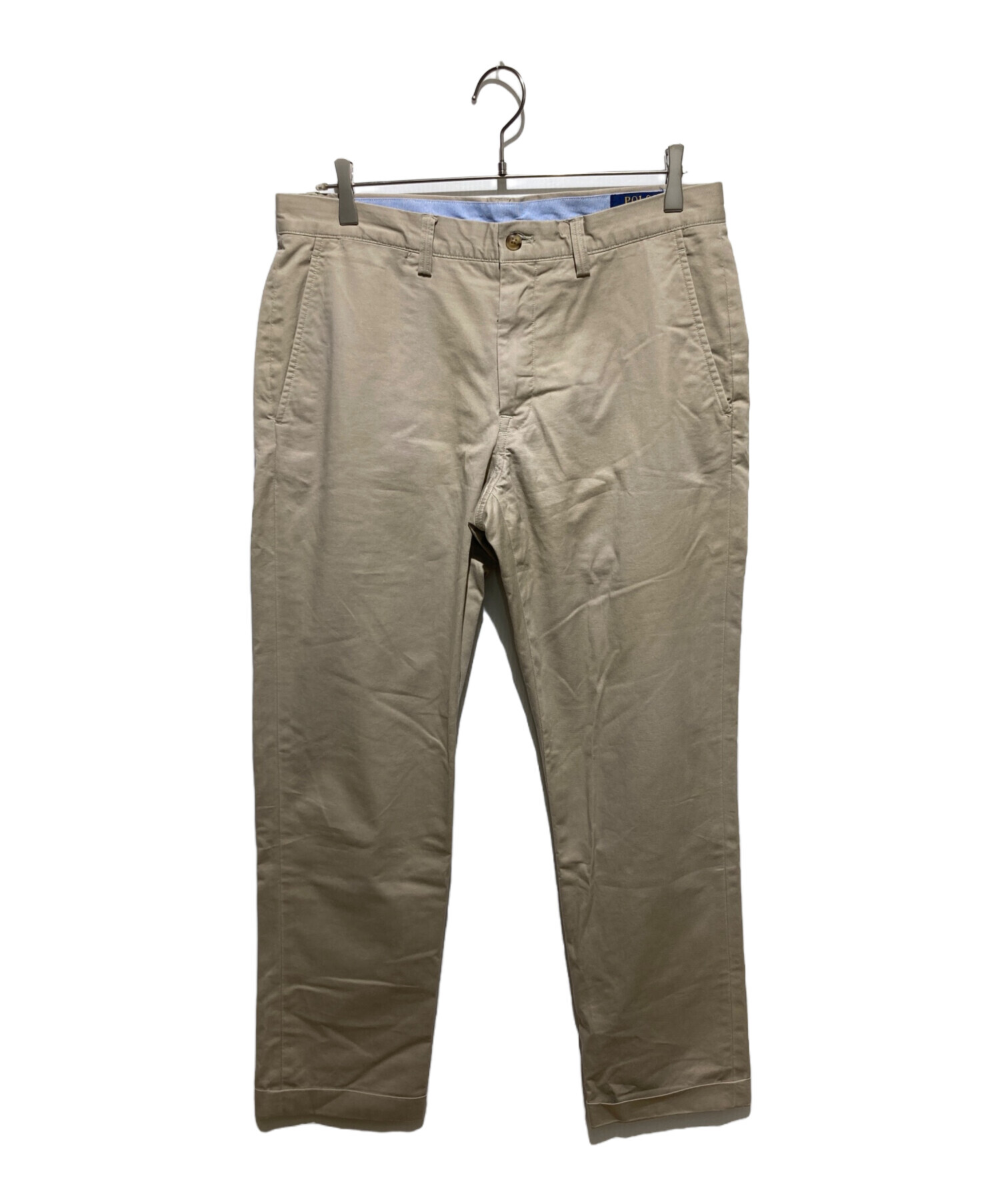 Ralph laulen 刺繍入りベージュチノパン 中古・古着通販】POLO RALPH LAUREN (ポロ・ラルフローレン) バック
